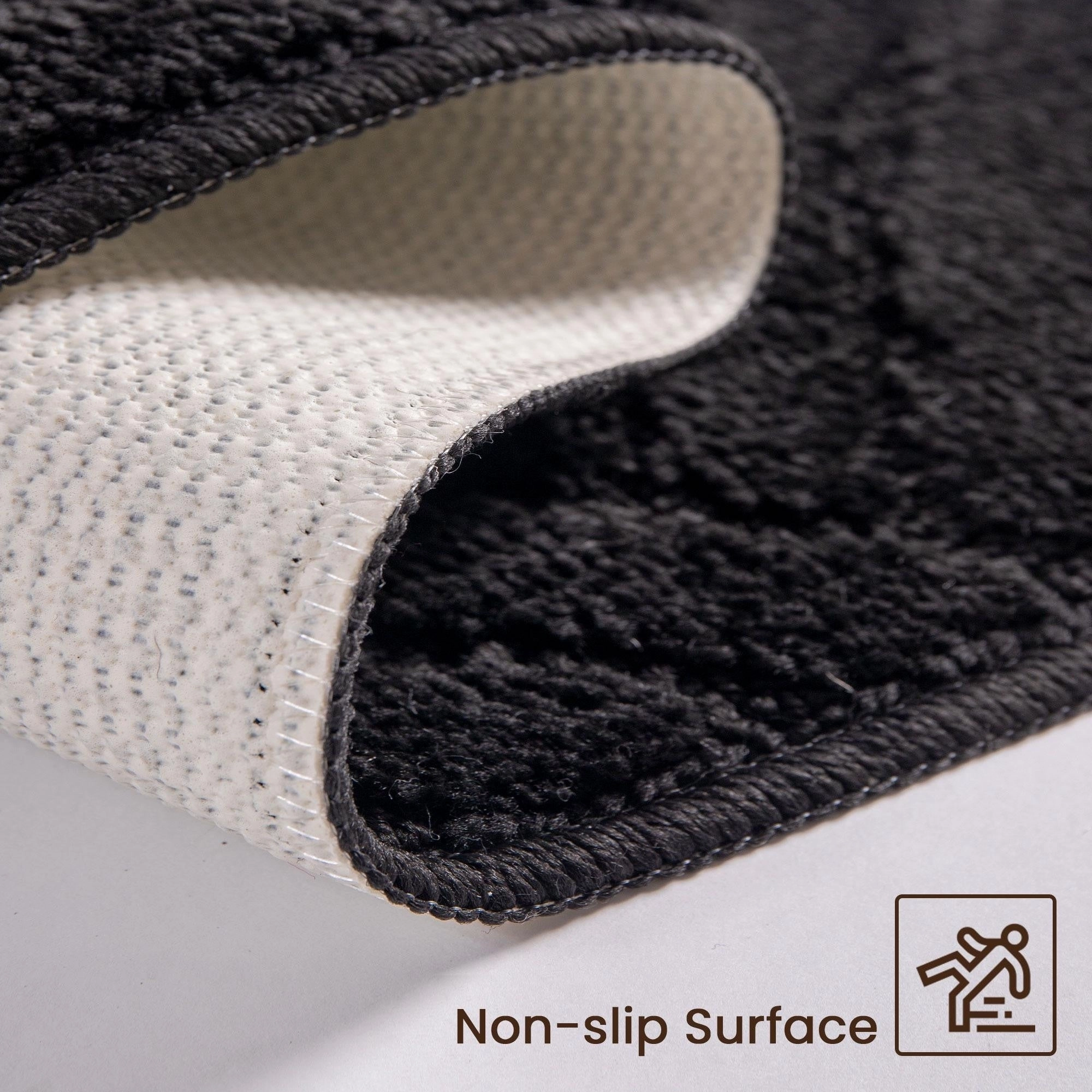 Carpet Stair Treads for Wooden Steps - Indoor Staircase Step Treads with Thick Carpet & Pattern Design