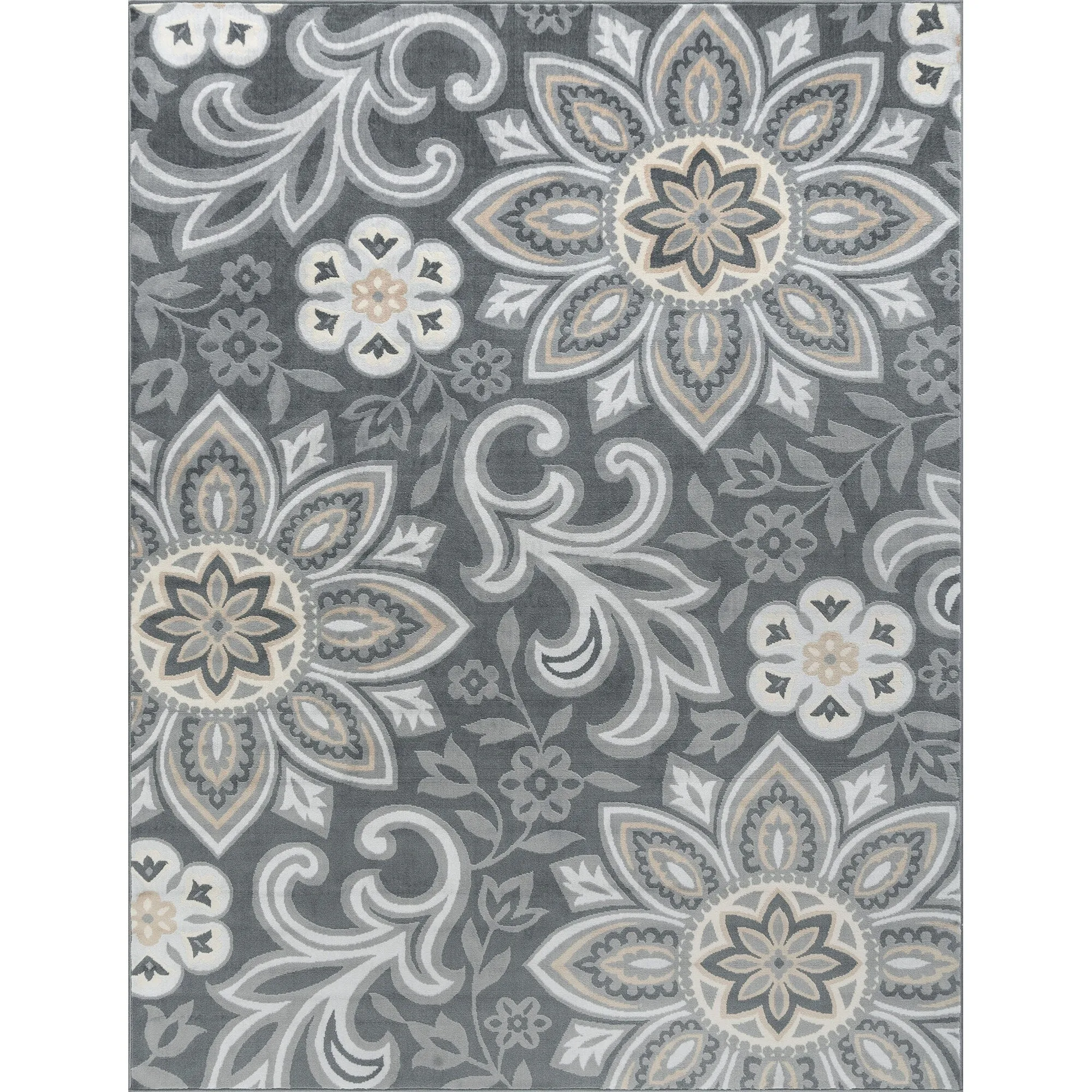 Carrington Bohemian & Eclectic Floral & Botanical Indoor Area Rug