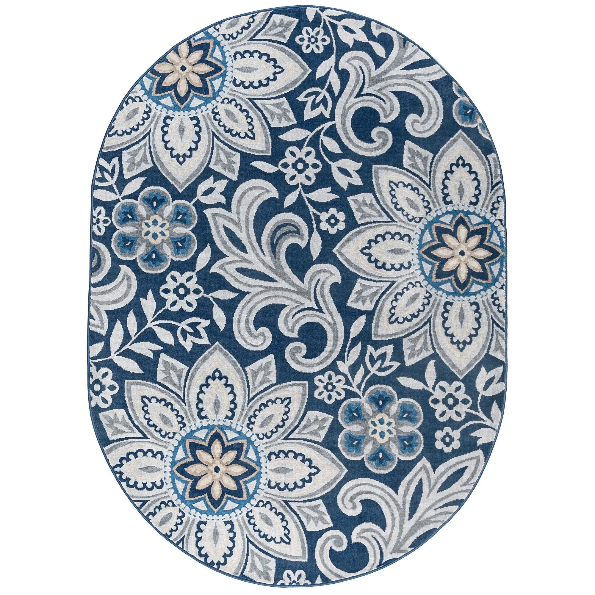 Carrington Bohemian & Eclectic Floral & Botanical Indoor Area Rug