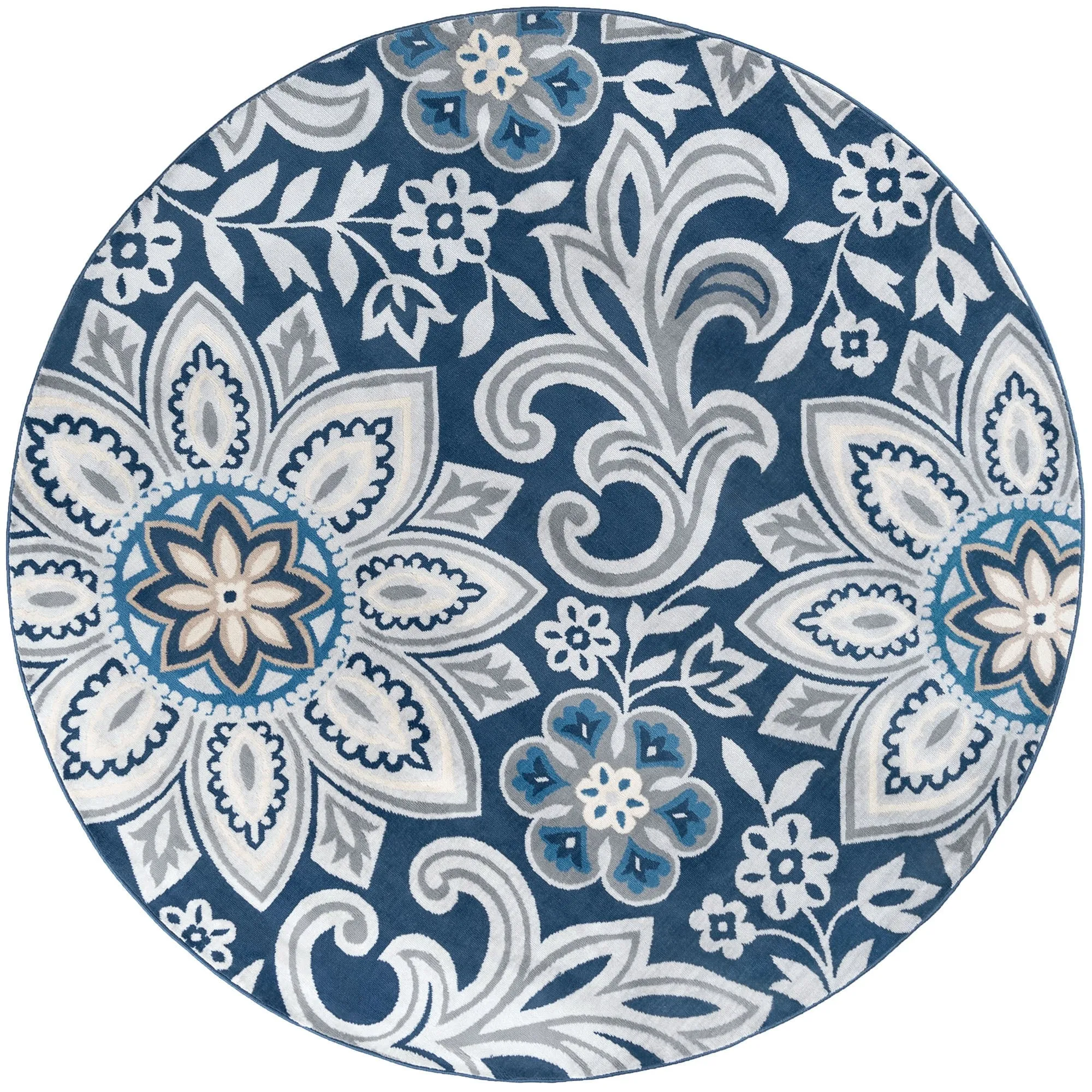 Carrington Bohemian & Eclectic Floral & Botanical Indoor Area Rug