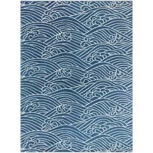 Caspian Coastal Nautical Area Rug