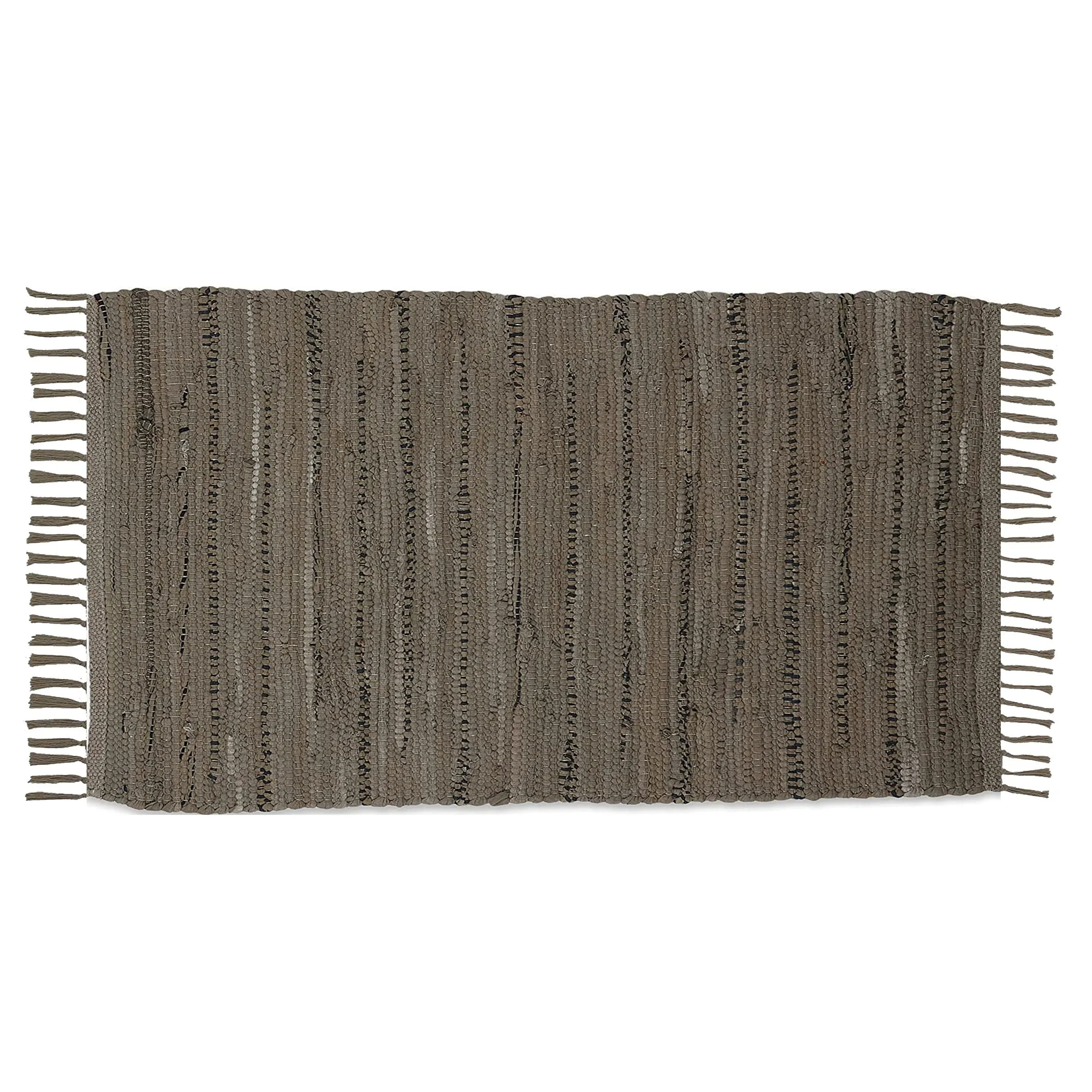 Chindi Rugs. Handmade Multipurpose Reversible Washable Colorful Cotton Rag Rug Runner 24''x36''