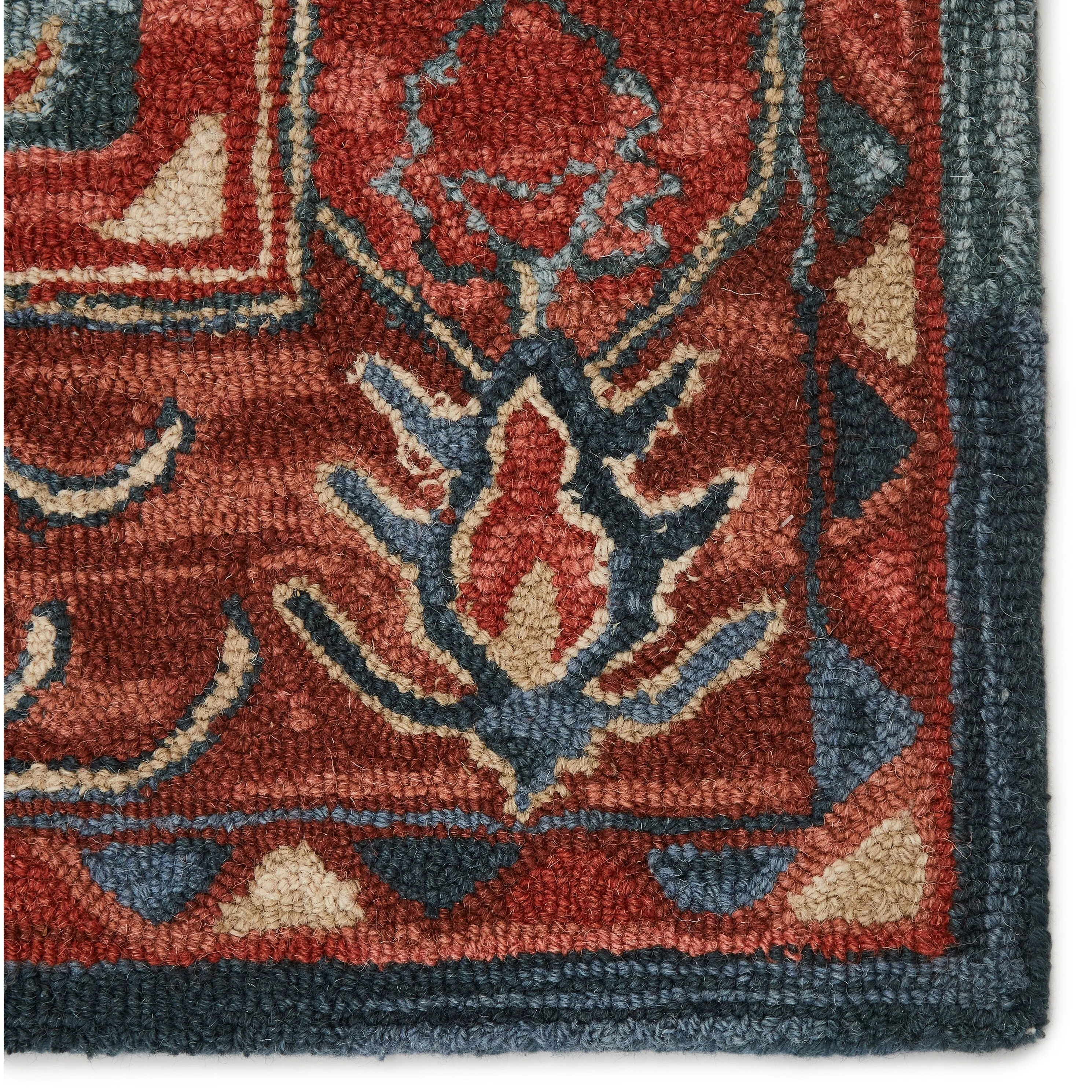 Cinnabar Handmade Medallion Area Rug