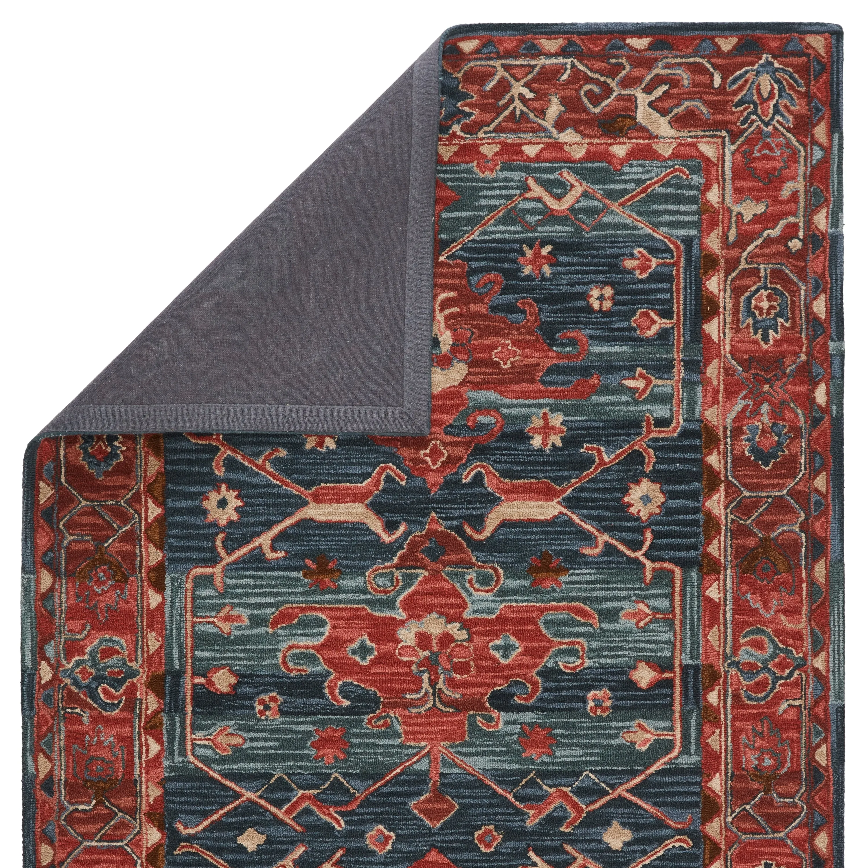 Cinnabar Handmade Medallion Area Rug