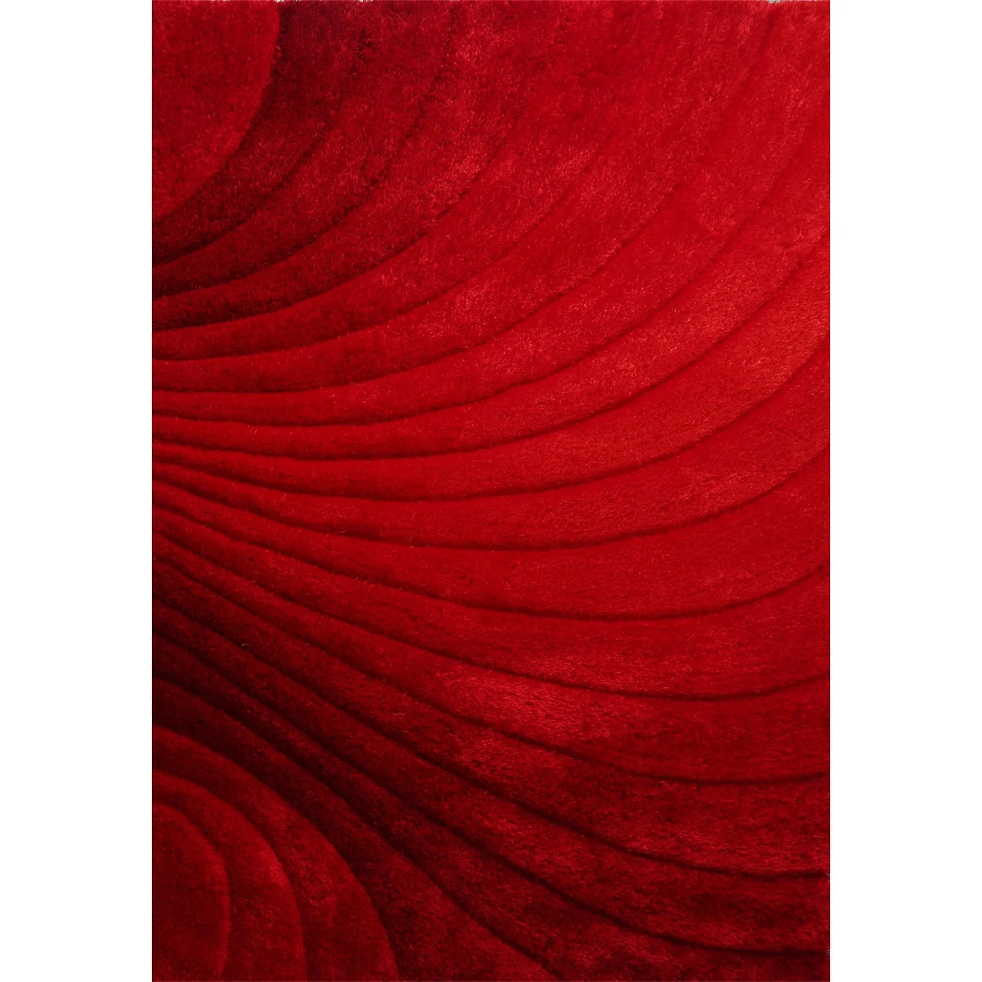 Clihome 3D Shaggy Hand Tufted Area Rug