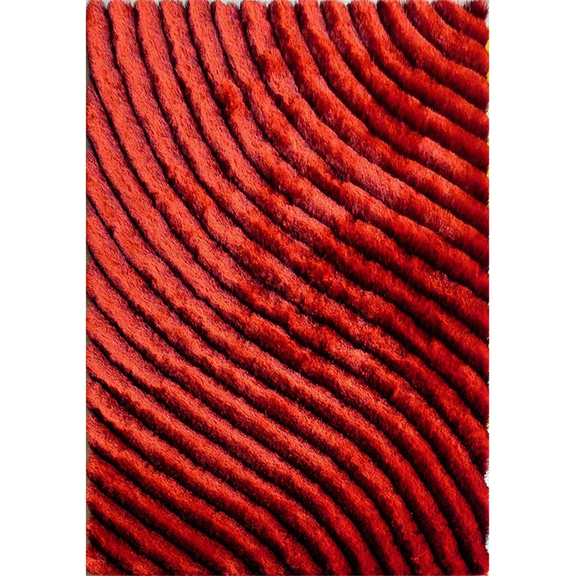 Clihome 3D Shaggy Hand Tufted Area Rug