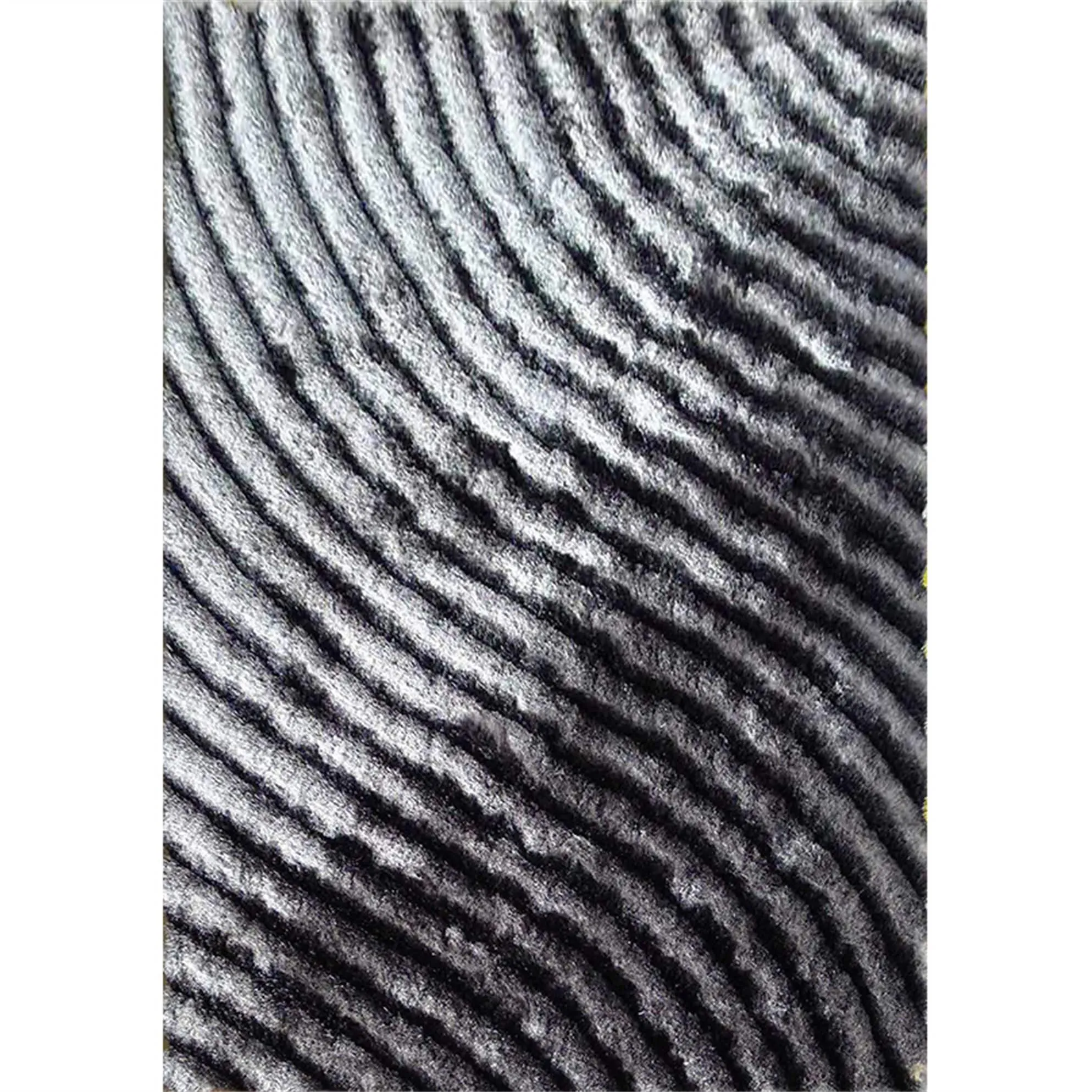Clihome 3D Shaggy Hand Tufted Area Rug