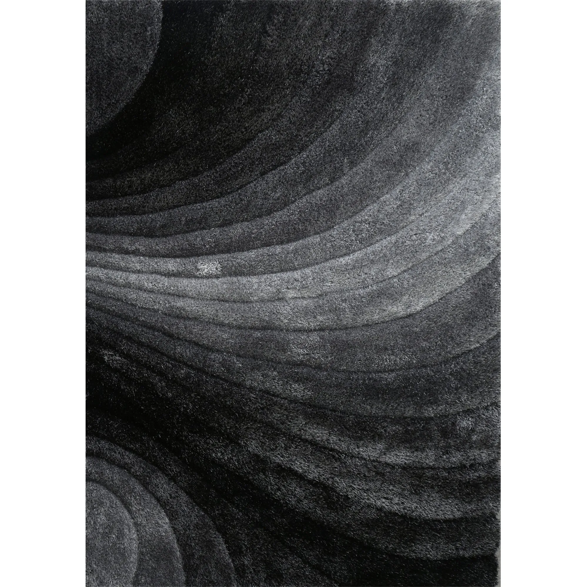 Clihome 3D Shaggy Hand Tufted Area Rug