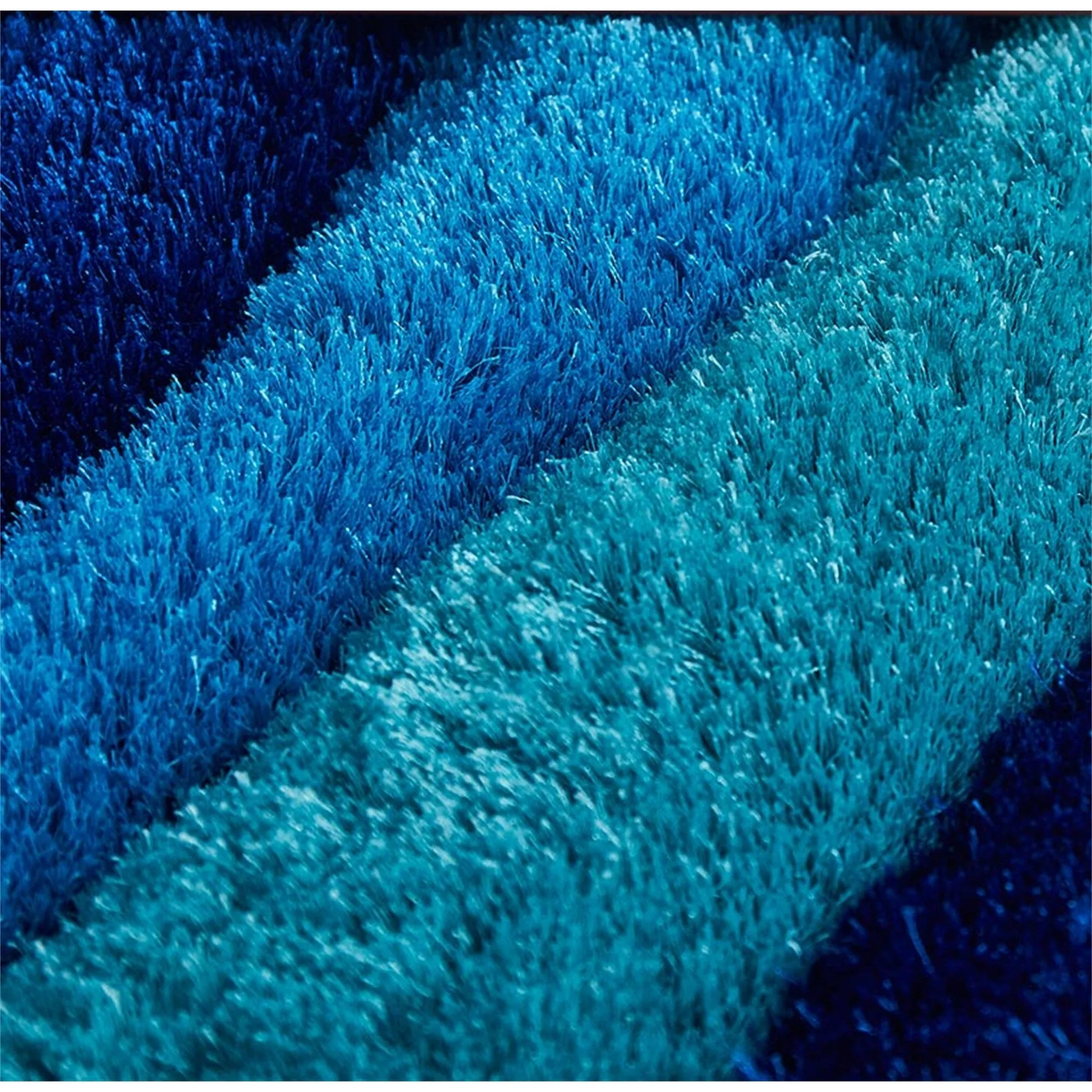 Clihome 3D Shaggy Hand Tufted Area Rug