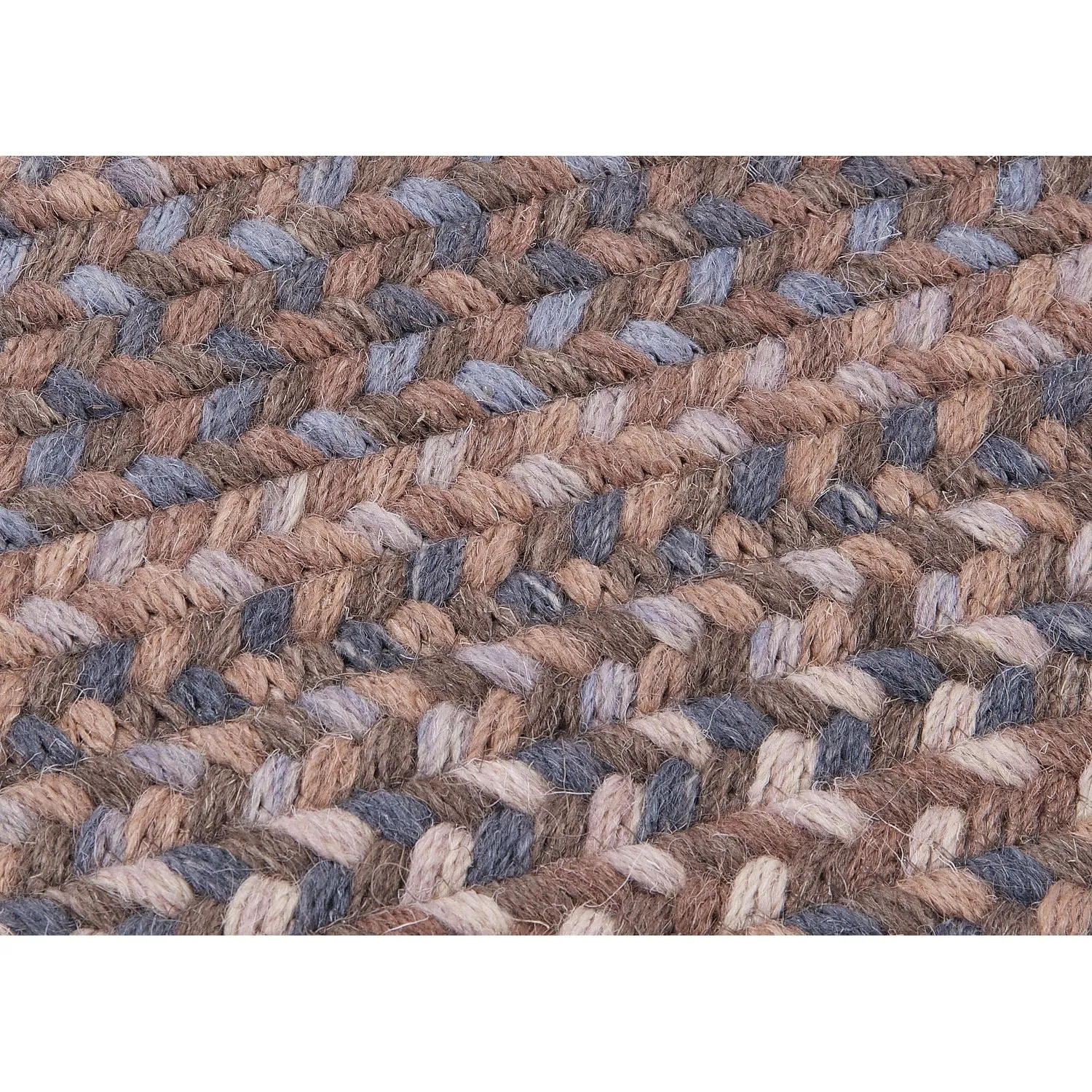 Colonial Mills Classic Oak Harbour Braided Wool Area Rug