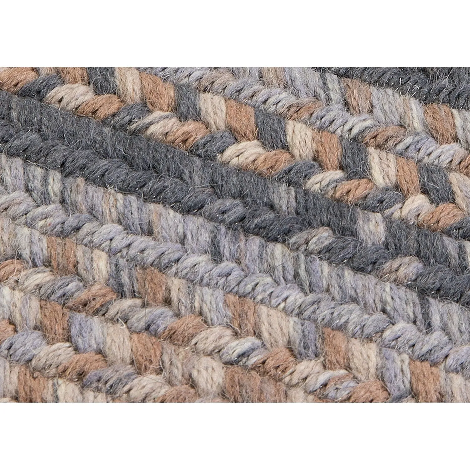 Colonial Mills Classic Oak Harbour Braided Wool Area Rug