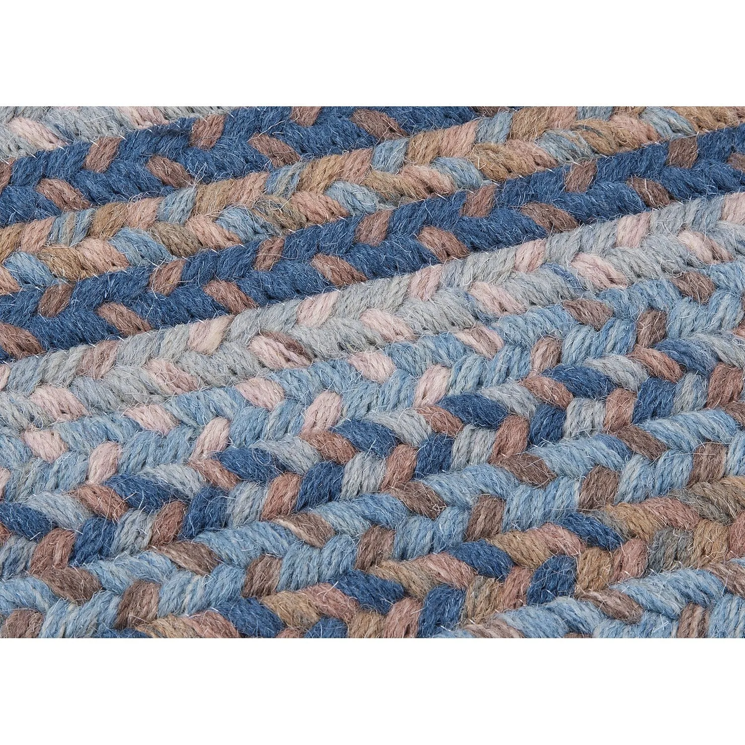 Colonial Mills Classic Oak Harbour Braided Wool Area Rug