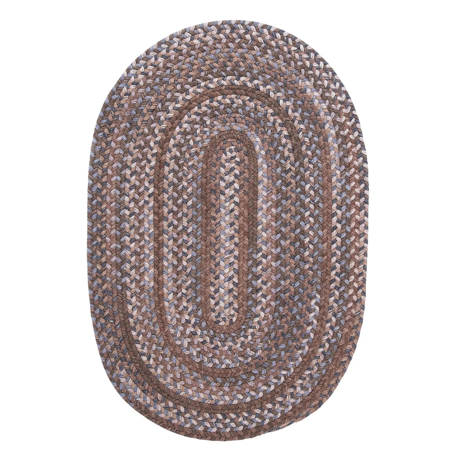 Colonial Mills Classic Oak Harbour Braided Wool Area Rug