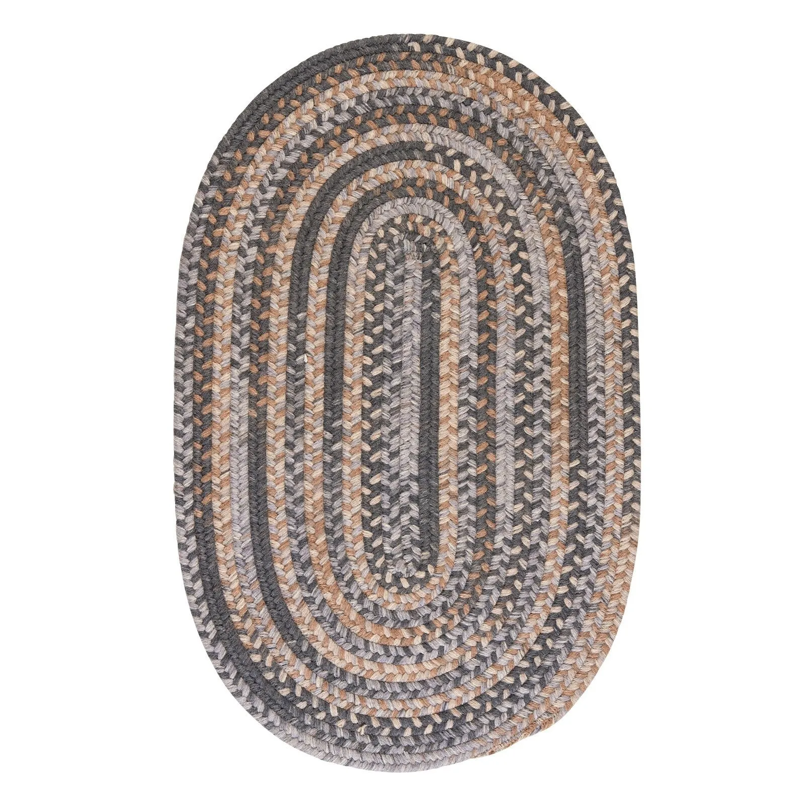 Colonial Mills Classic Oak Harbour Braided Wool Area Rug
