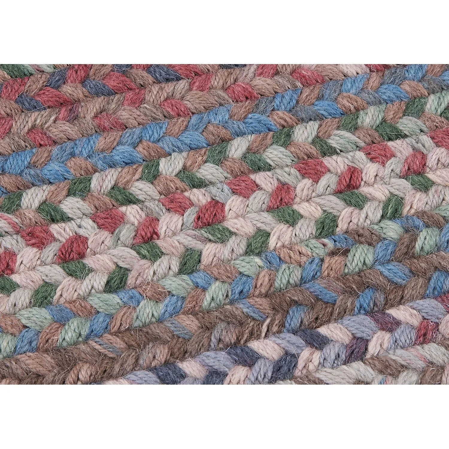 Colonial Mills Classic Oak Harbour Braided Wool Area Rug