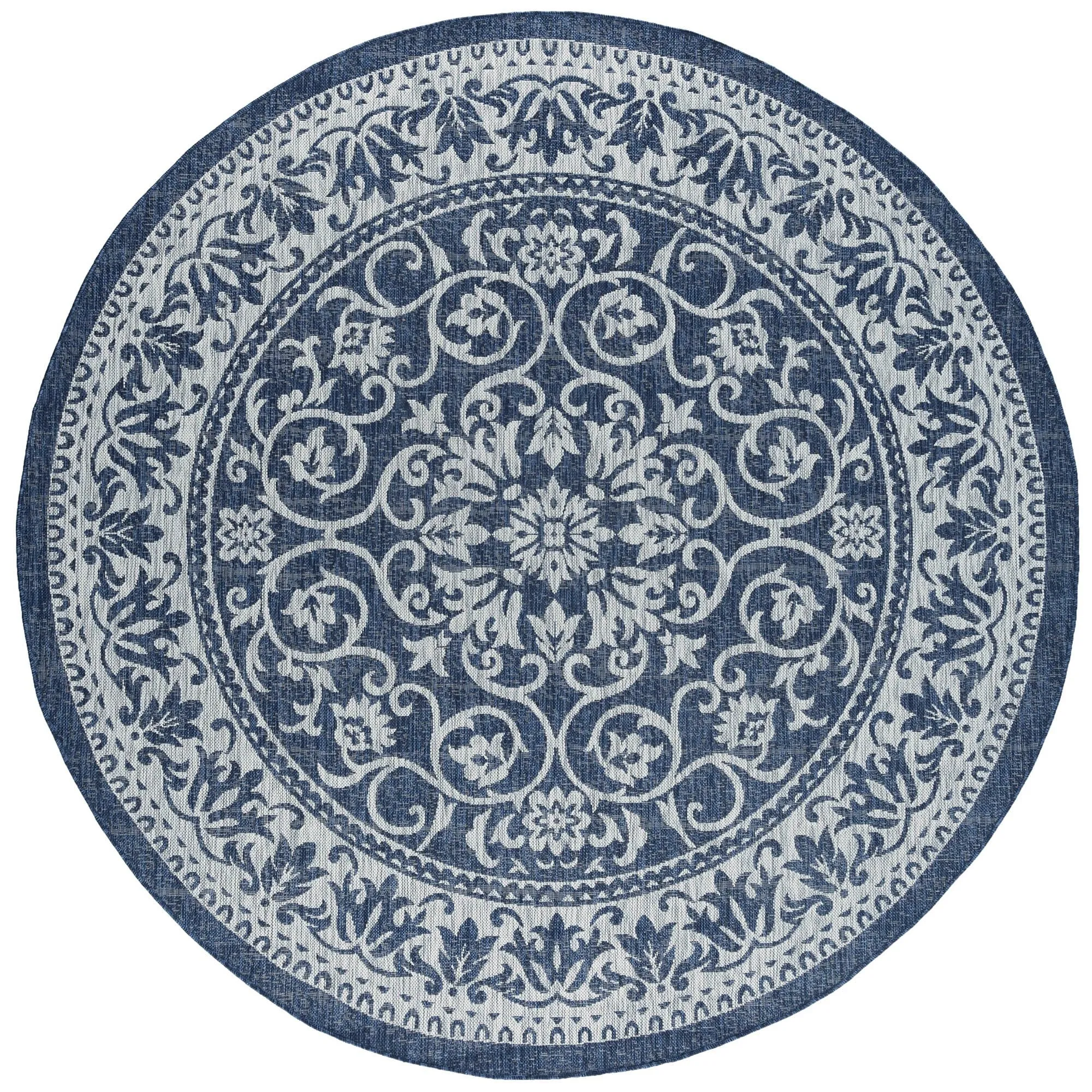 Colonnade Farmhouse Floral & Botanical Indoor/Outdoor Area Rug