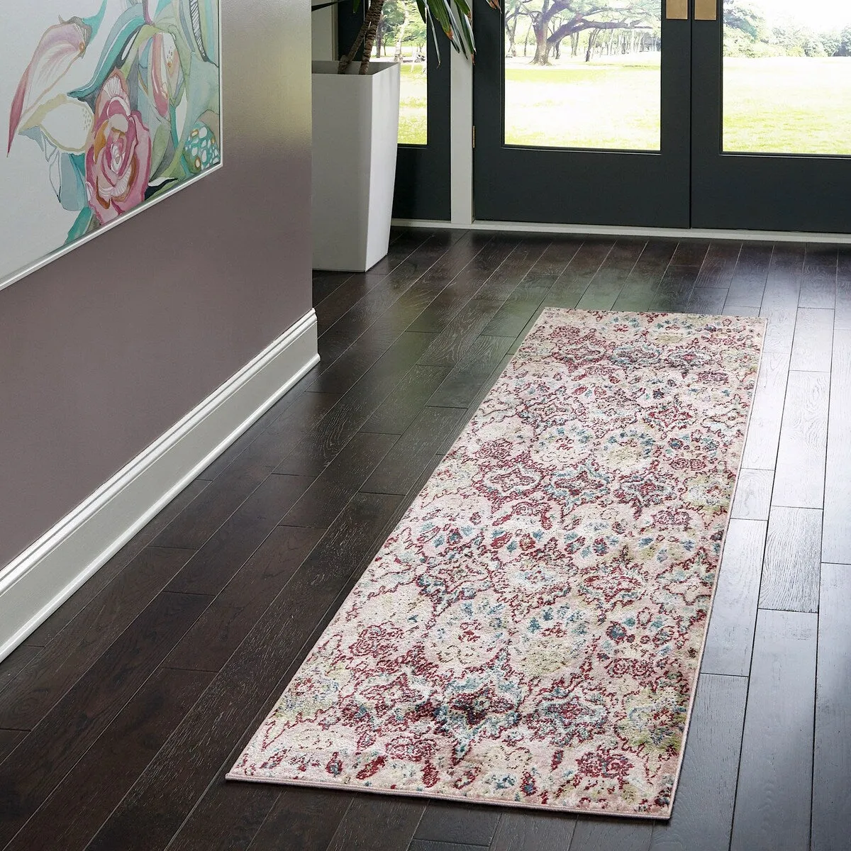 Contemporary Synnove Collection Area Rug