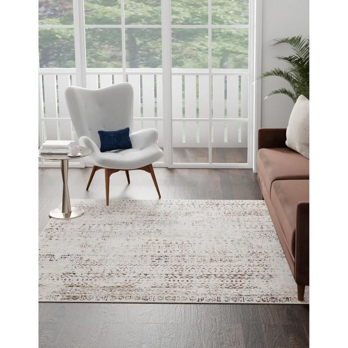 Contemporary Wralvale Collection Area Rug