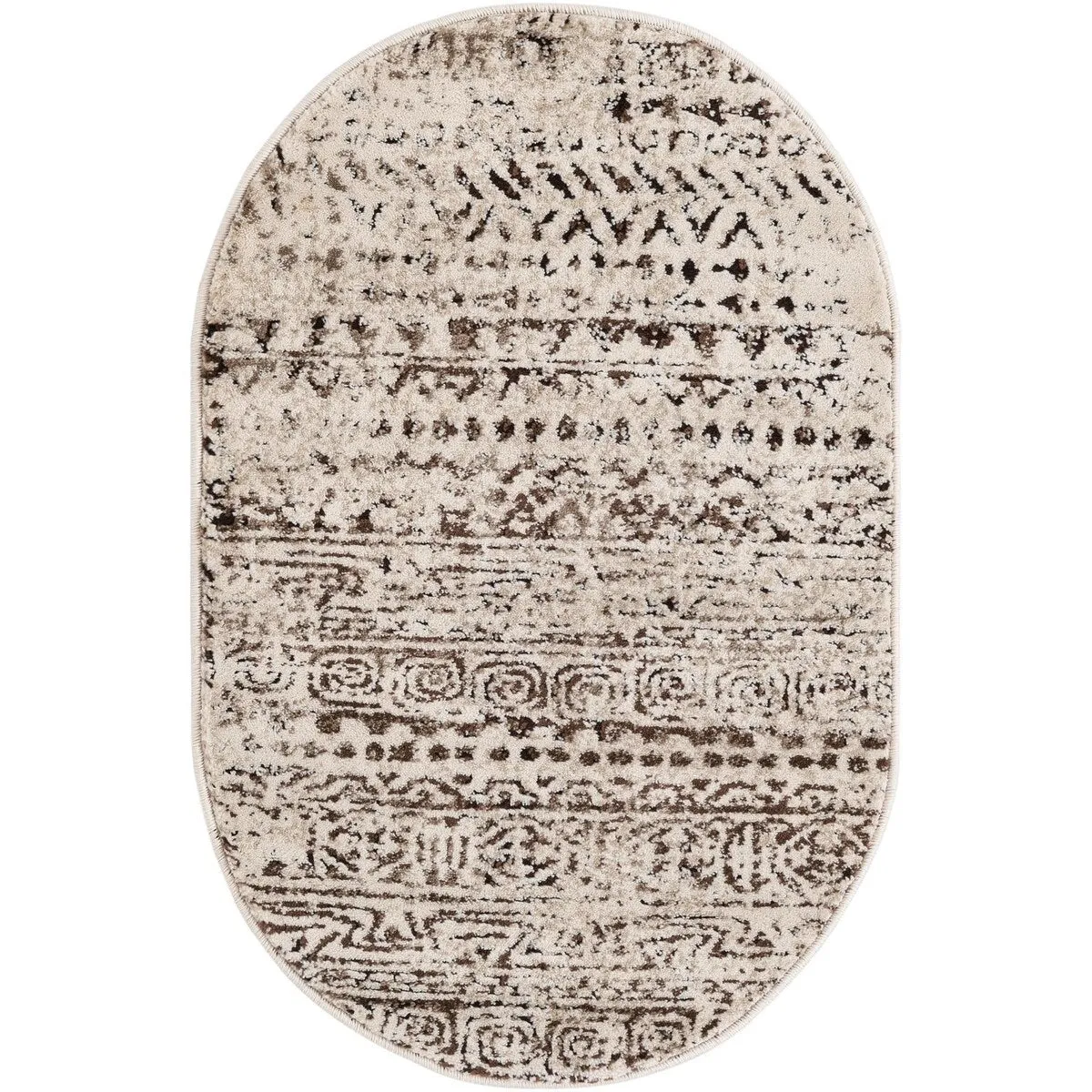 Contemporary Wralvale Collection Area Rug