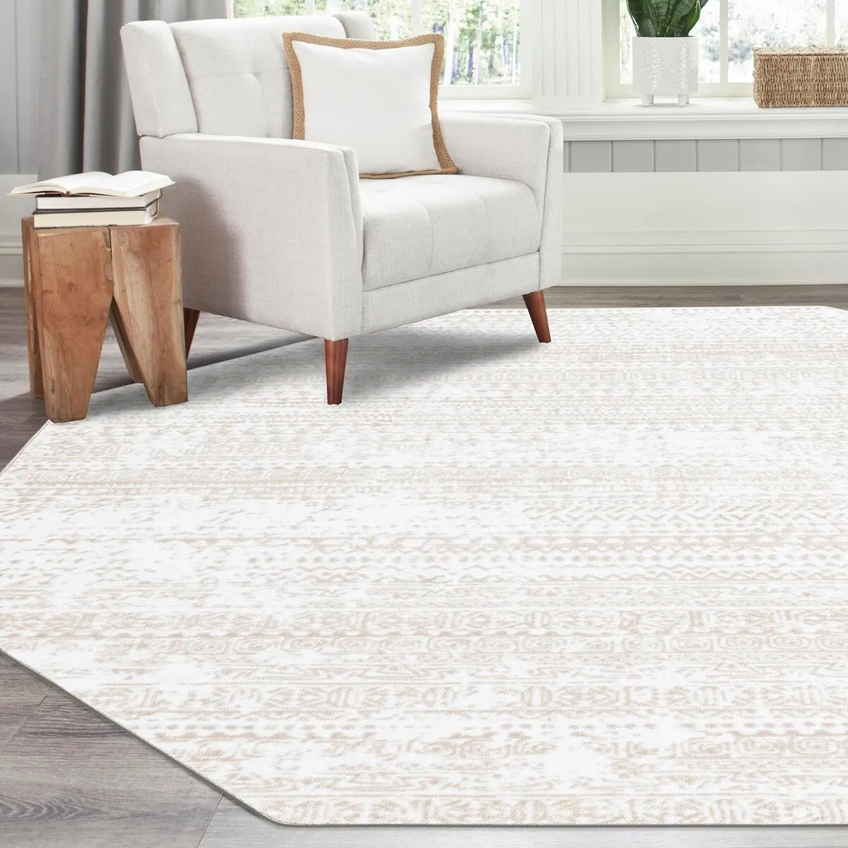 Contemporary Wralvale Collection Area Rug
