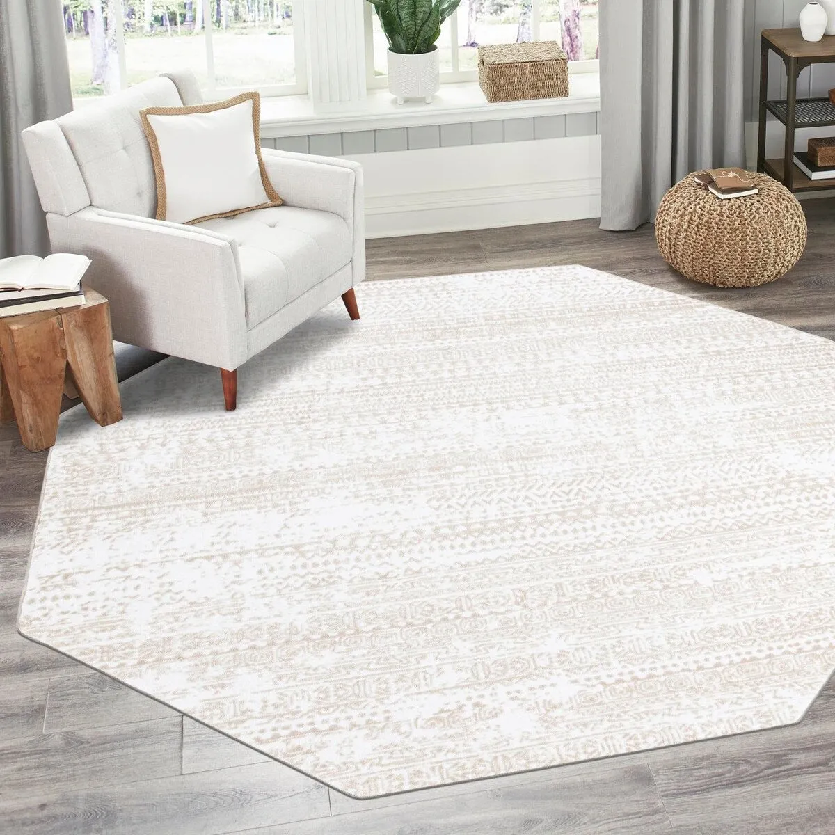 Contemporary Wralvale Collection Area Rug