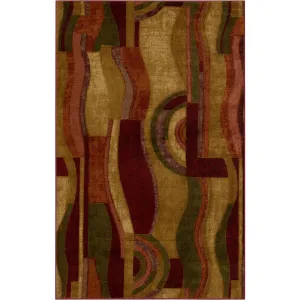 Copper Grove Coronado Abstract Runner Rug