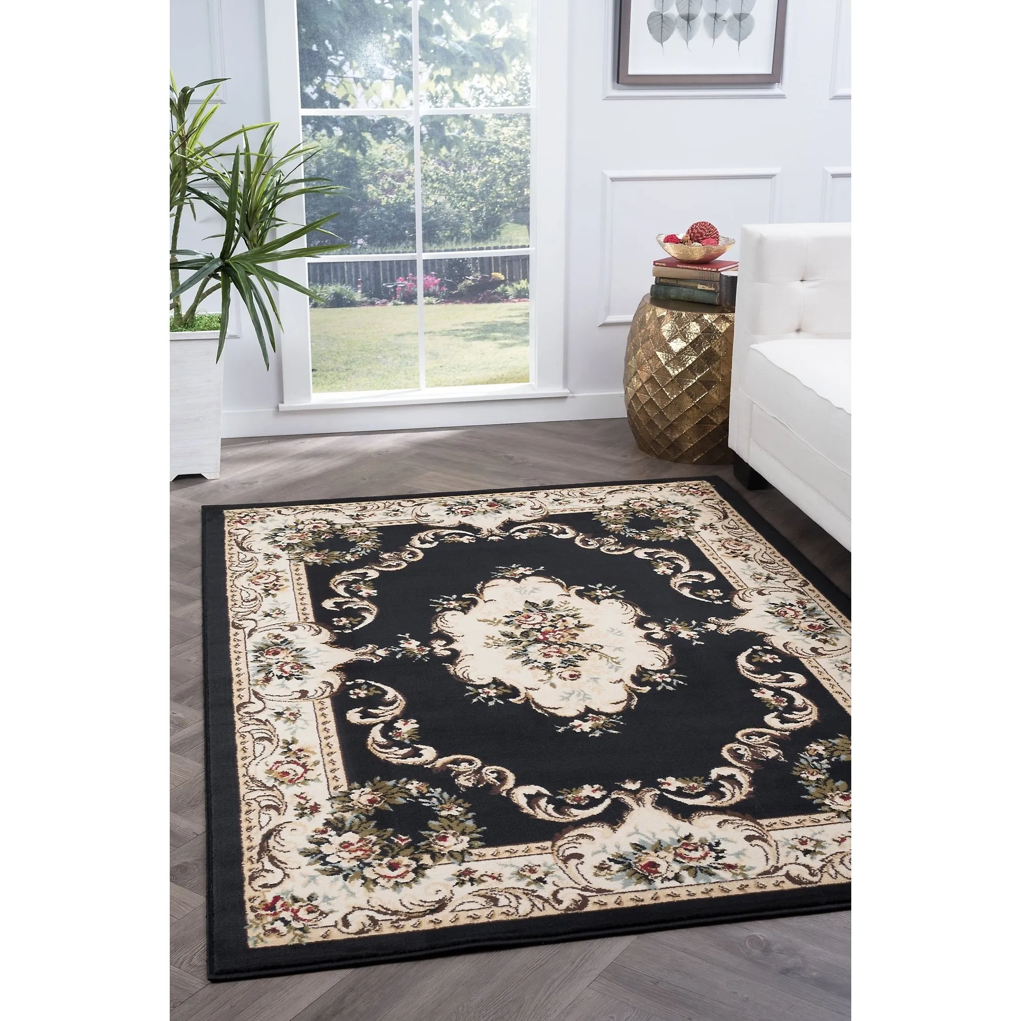 Copper Grove Tunxis Traditional Red Area Rug