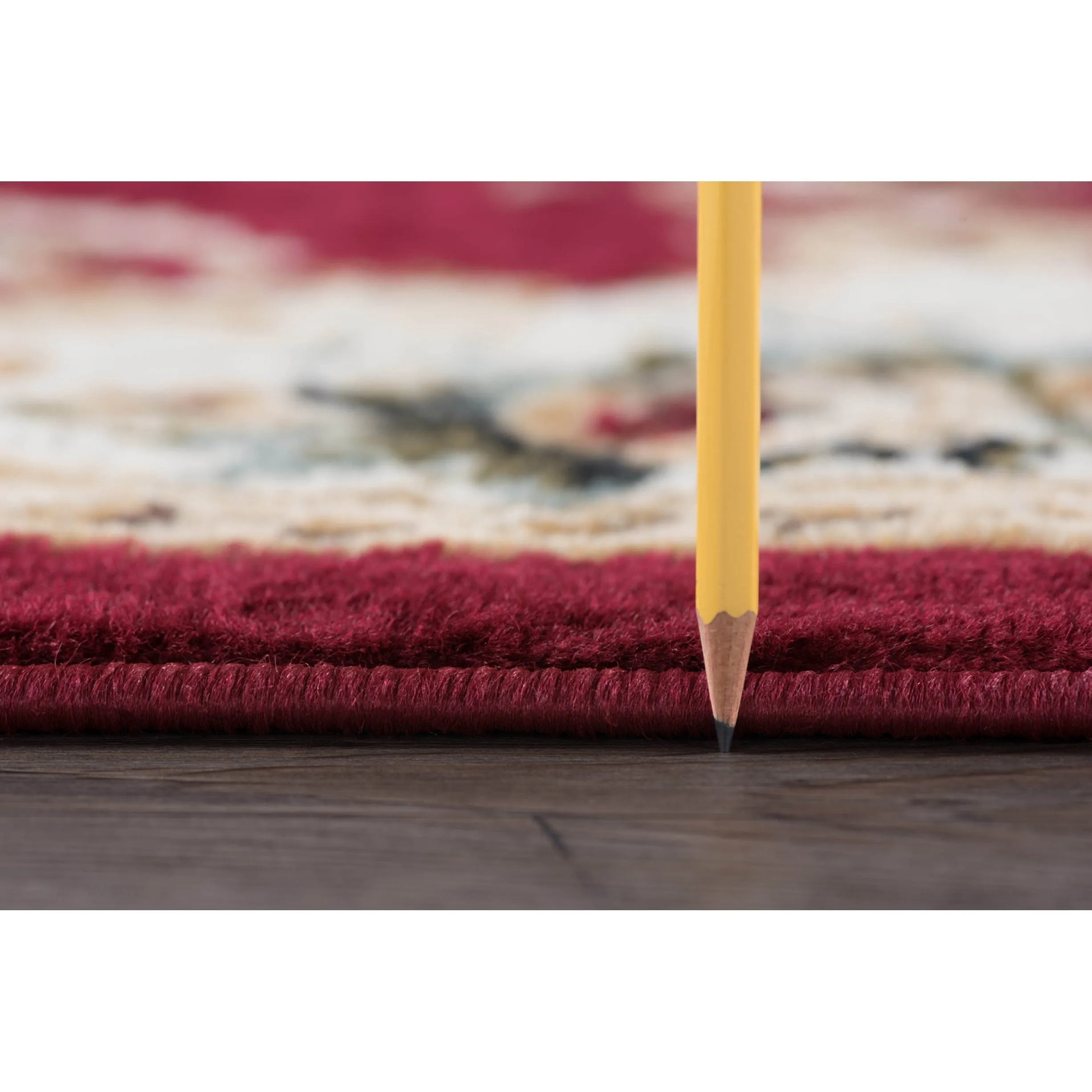Copper Grove Tunxis Traditional Red Area Rug
