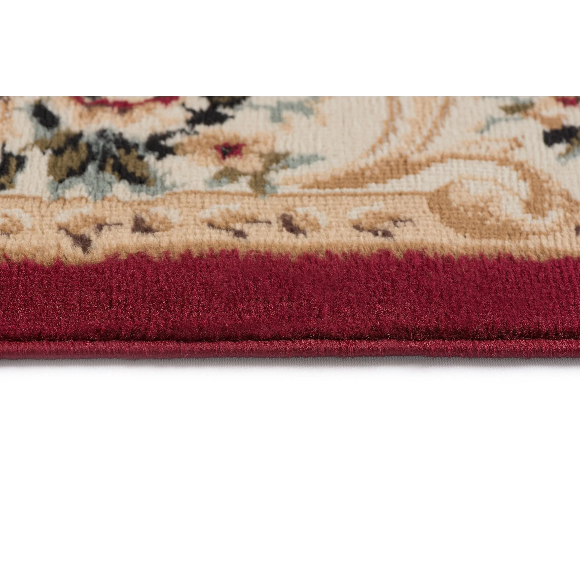 Copper Grove Tunxis Traditional Red Area Rug