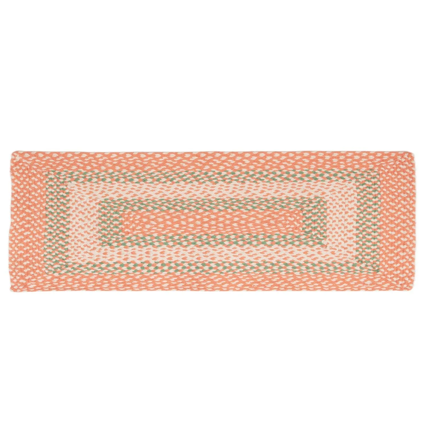 Country Braided Farmhouse Cotton Reversible Area Rug