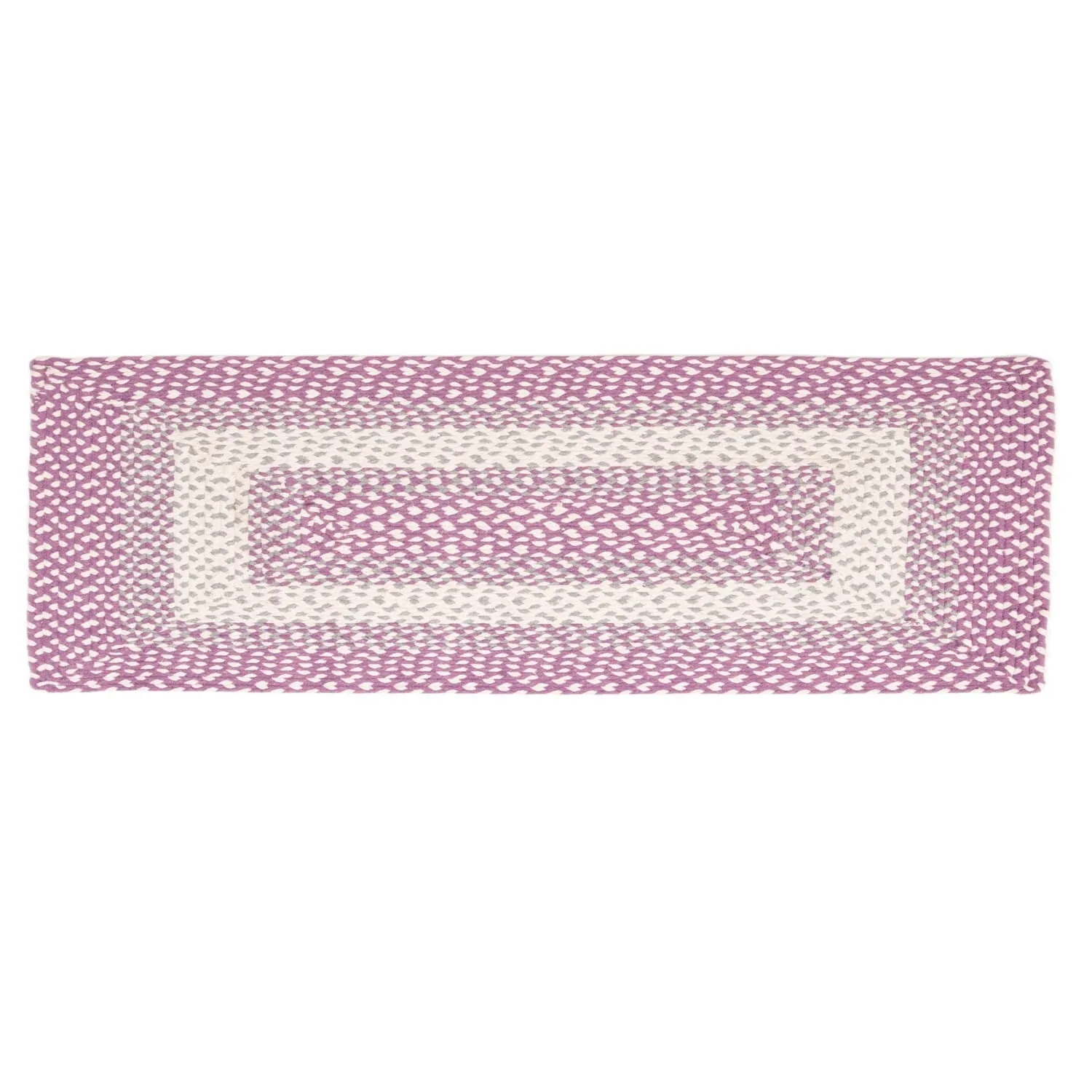 Country Braided Farmhouse Cotton Reversible Area Rug