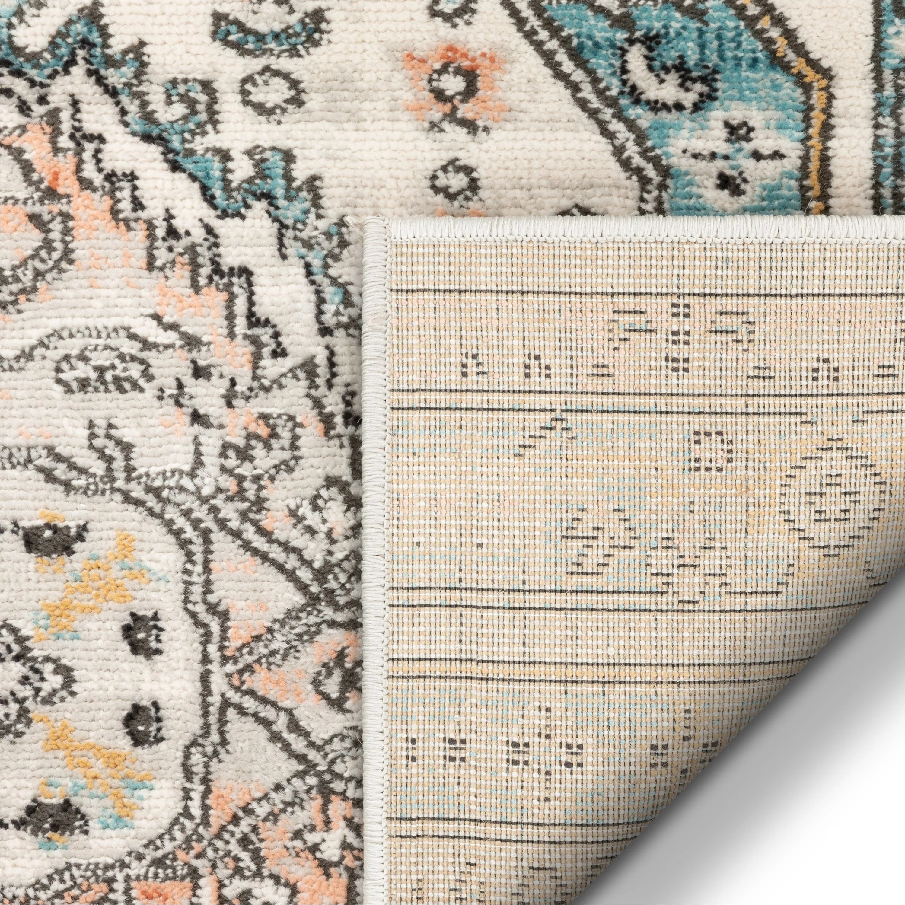 Custom Size Runner Indira Jane Medallion Oriental Hallway Stair Rug