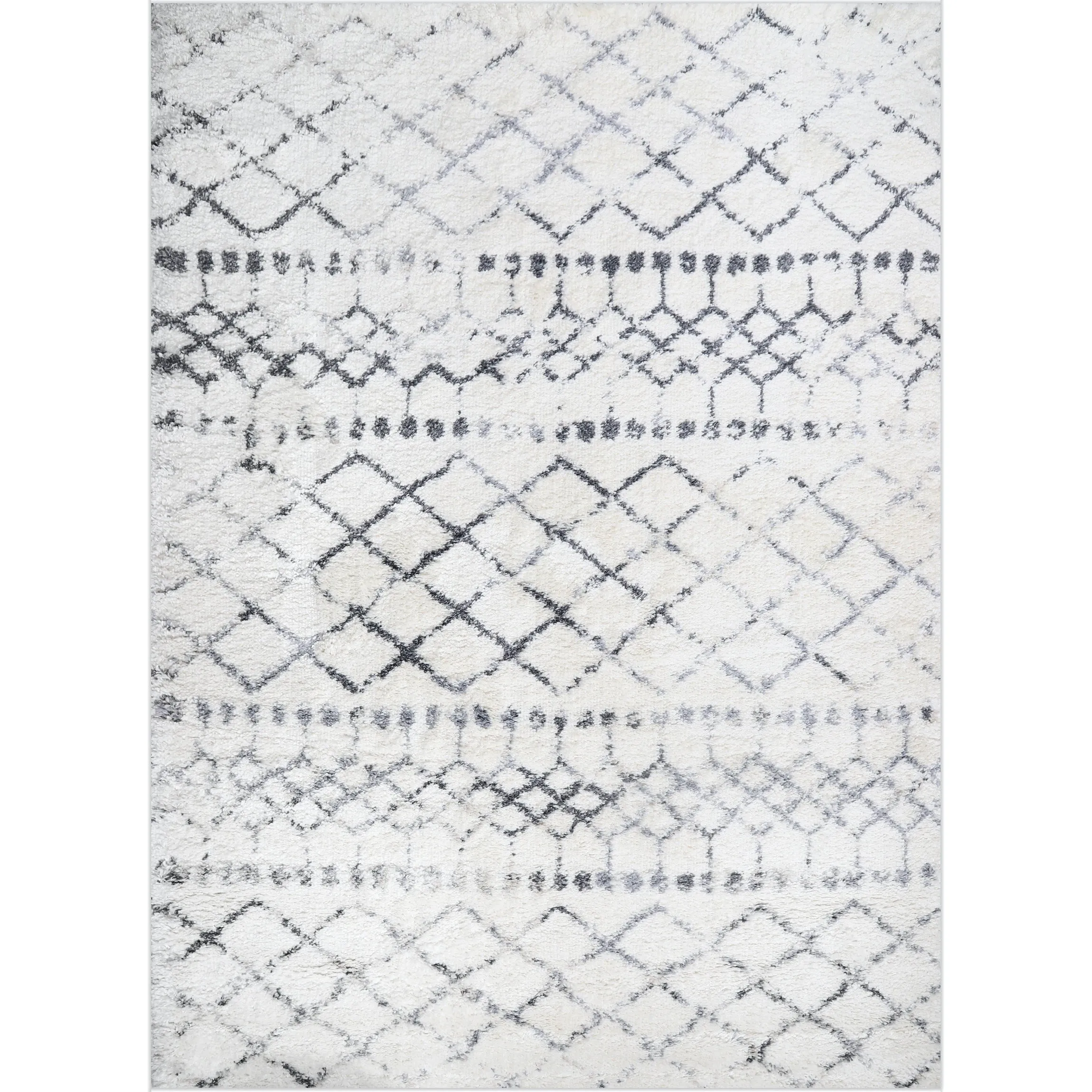 Daku Collection Moroccan Distressed Area Rug