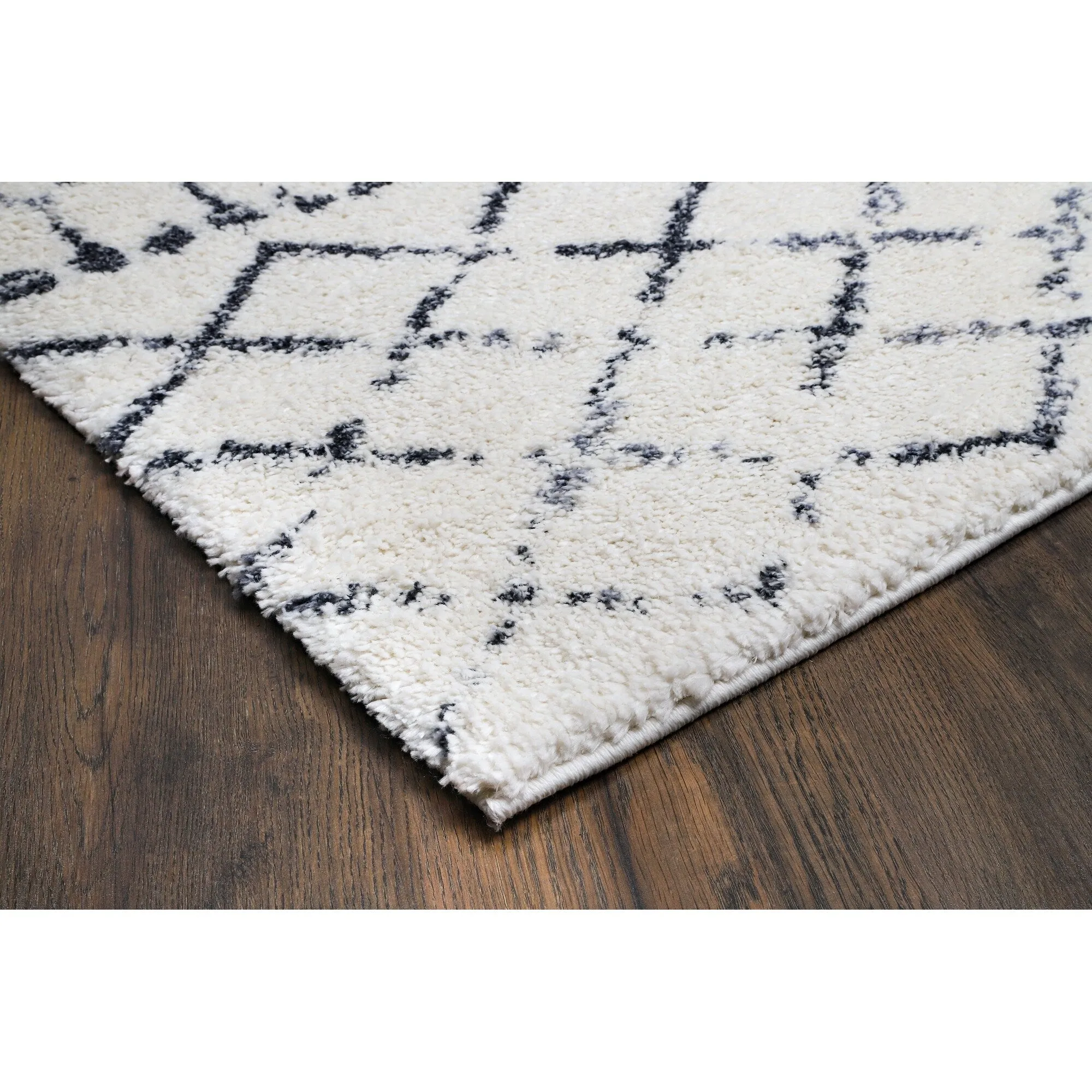 Daku Collection Moroccan Distressed Area Rug
