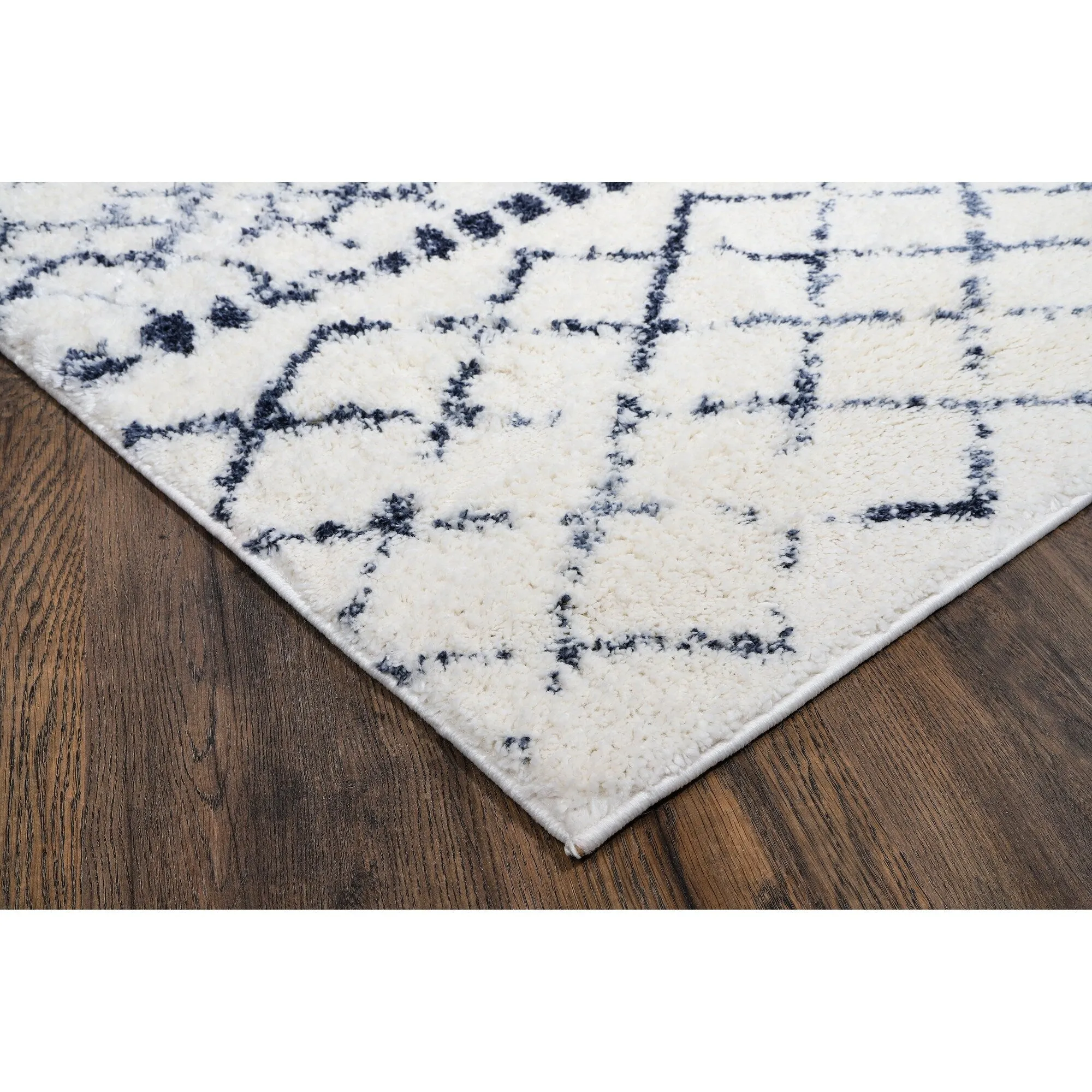Daku Collection Moroccan Distressed Area Rug