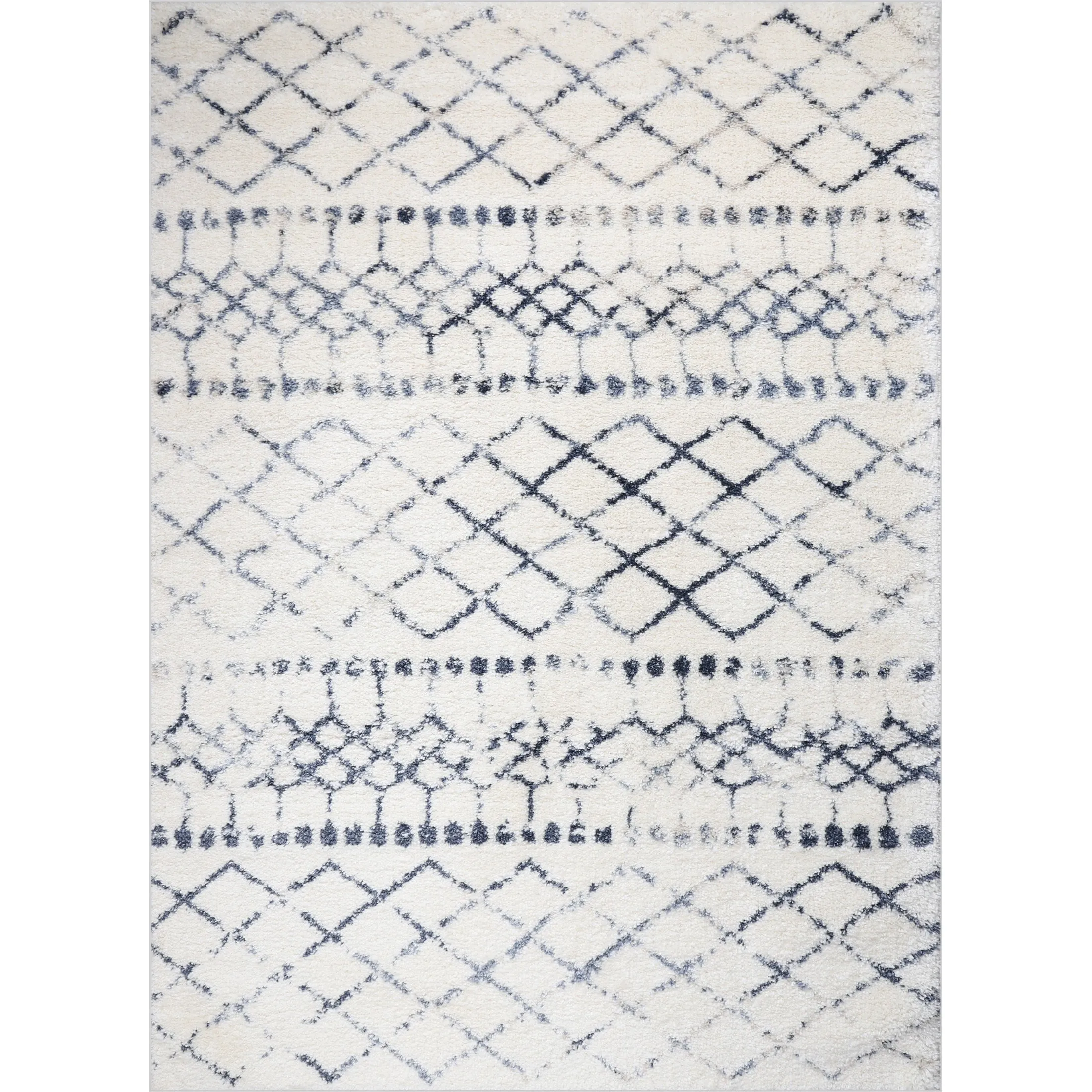 Daku Collection Moroccan Distressed Area Rug