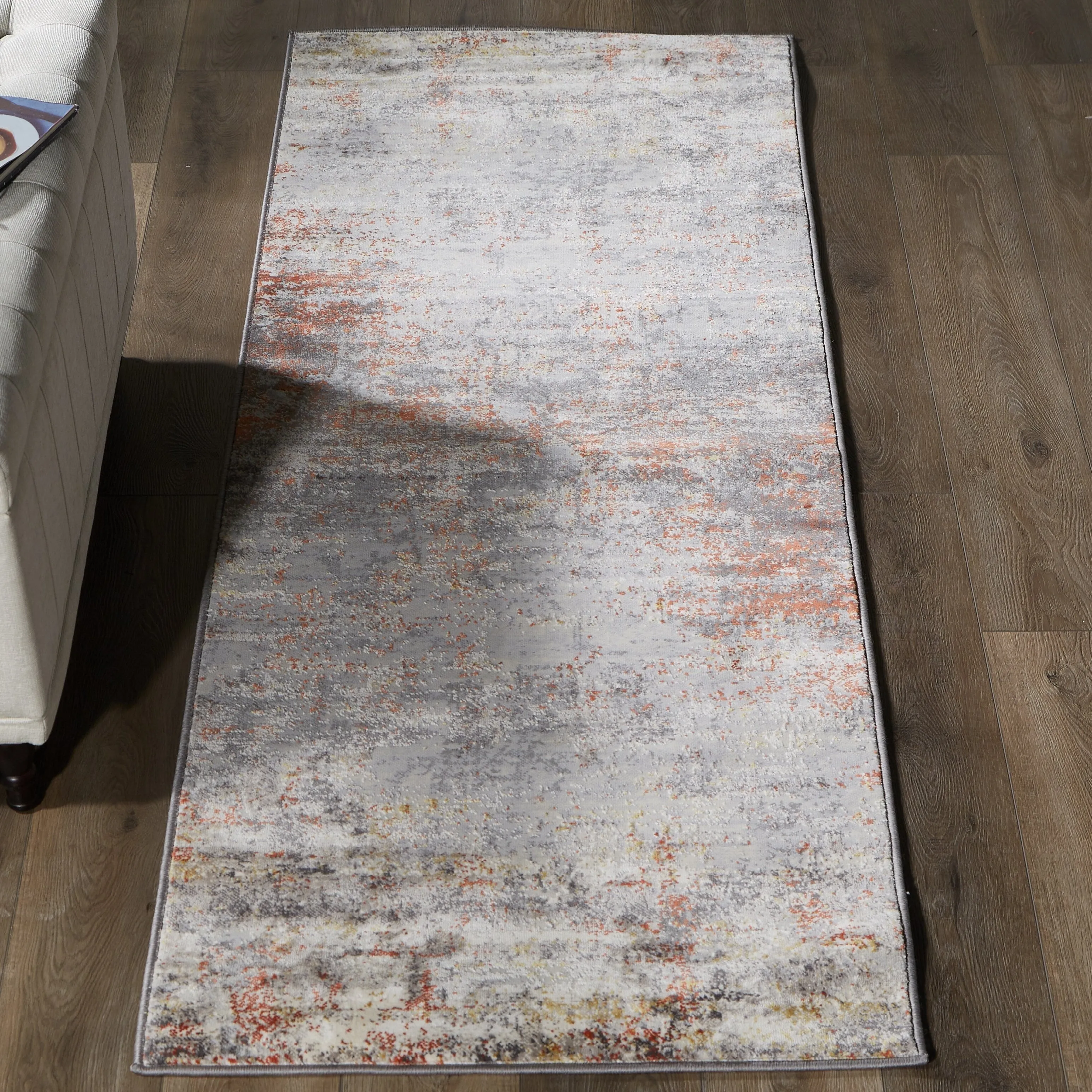 Daku Collection Moroccan Distressed Area Rug