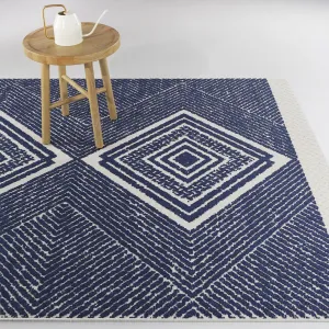 DeLuca Diamond Medallion Indoor/Outdoor Area Rug