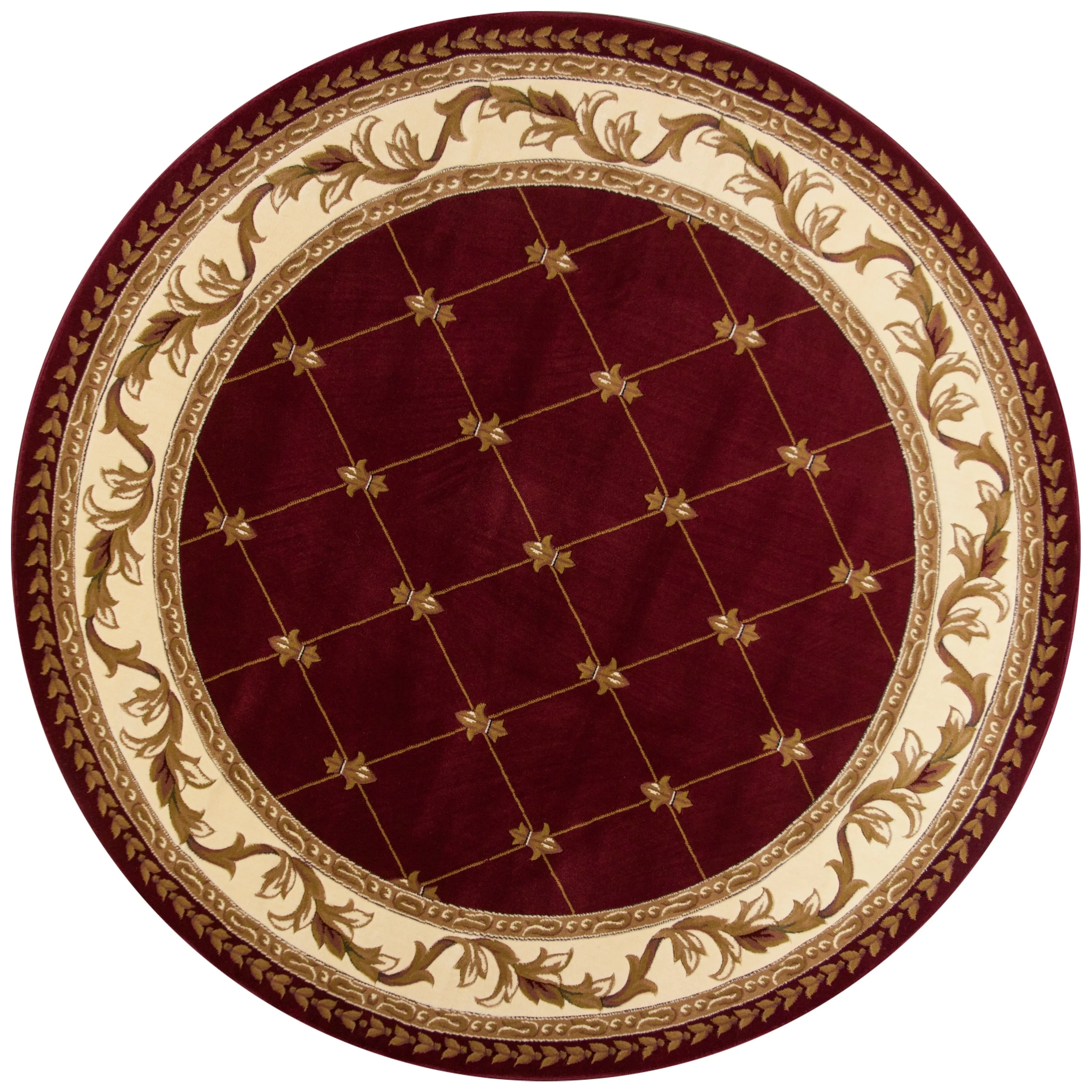 Domani Classics Victorian Bordered Trellis Area Rug