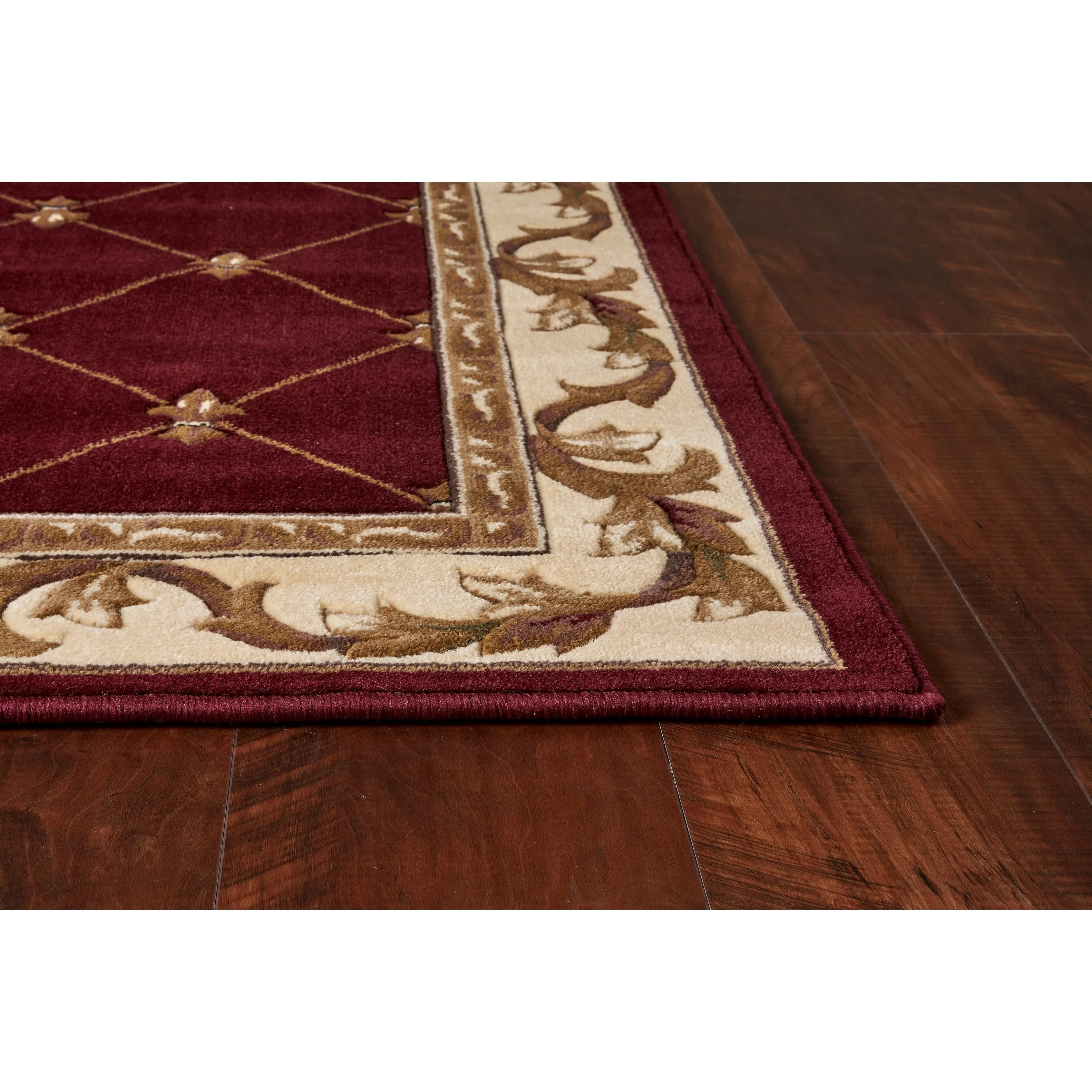 Domani Classics Victorian Bordered Trellis Area Rug