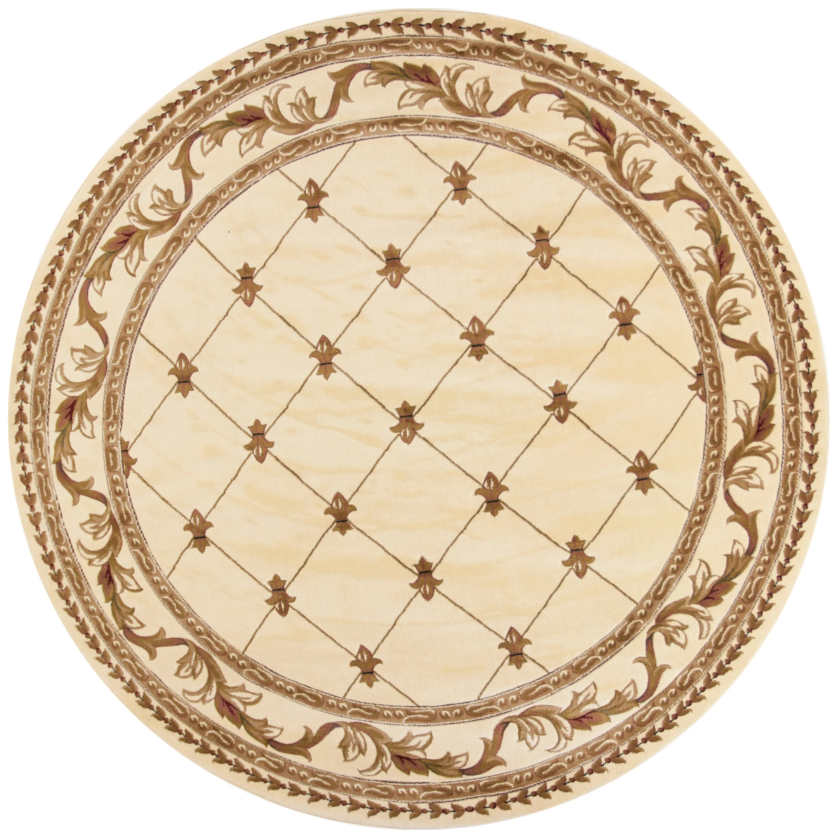 Domani Classics Victorian Bordered Trellis Area Rug