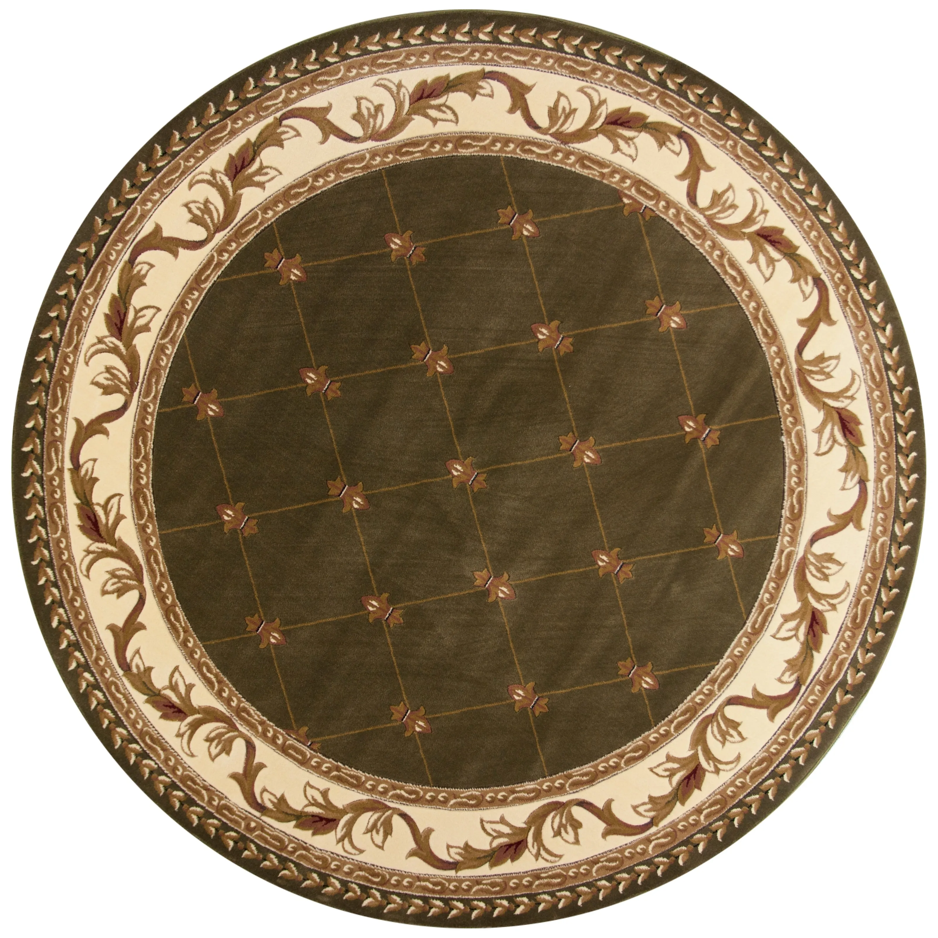 Domani Classics Victorian Bordered Trellis Area Rug