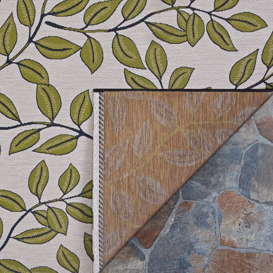 Dream Decor Rugs Gelato Flourishing Vine Indoor Outdoor Area Rug