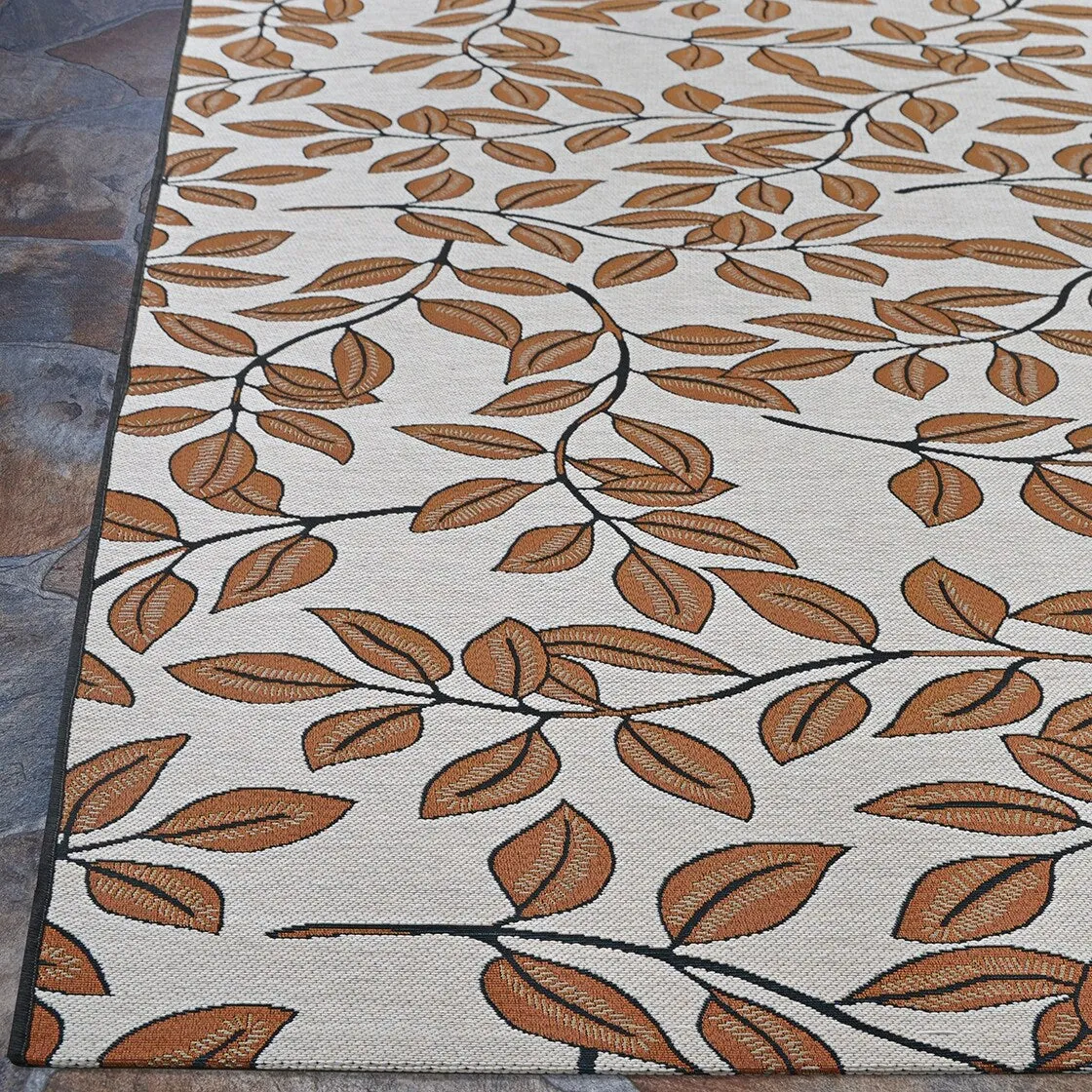 Dream Decor Rugs Gelato Flourishing Vine Indoor Outdoor Area Rug