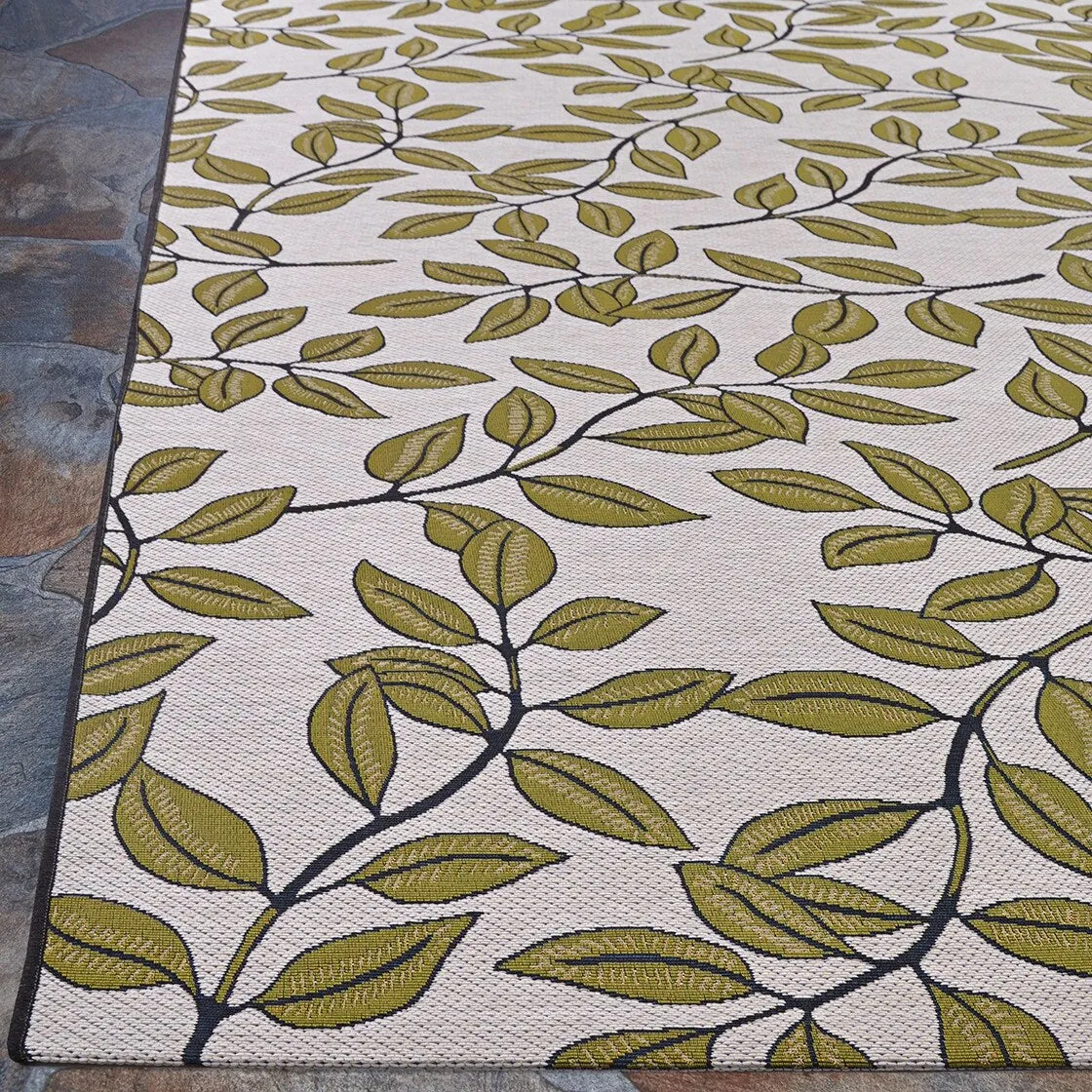 Dream Decor Rugs Gelato Flourishing Vine Indoor Outdoor Area Rug