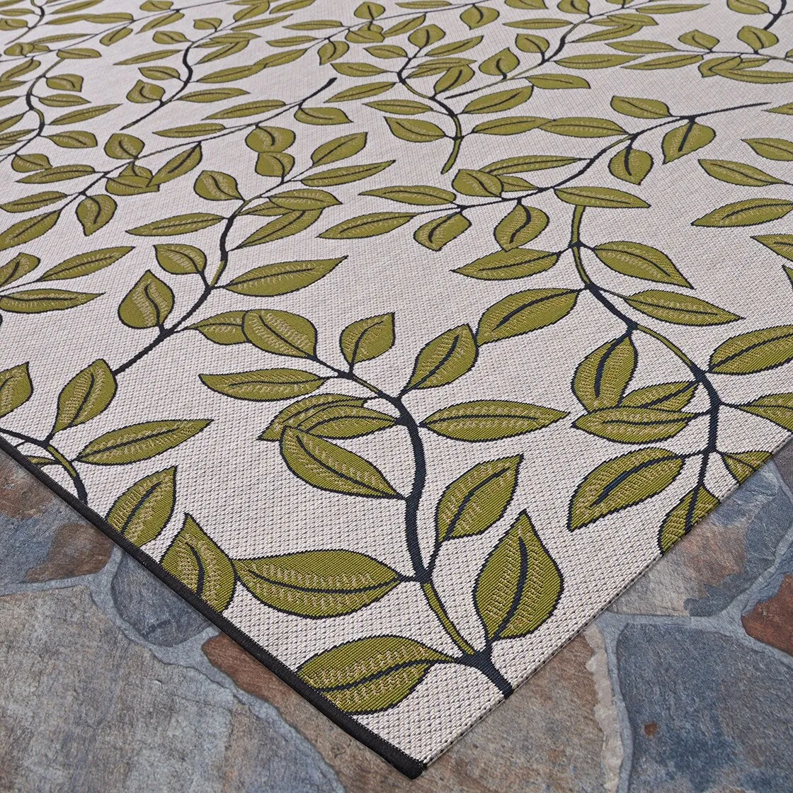Dream Decor Rugs Gelato Flourishing Vine Indoor Outdoor Area Rug