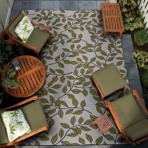 Dream Decor Rugs Gelato Flourishing Vine Indoor Outdoor Area Rug