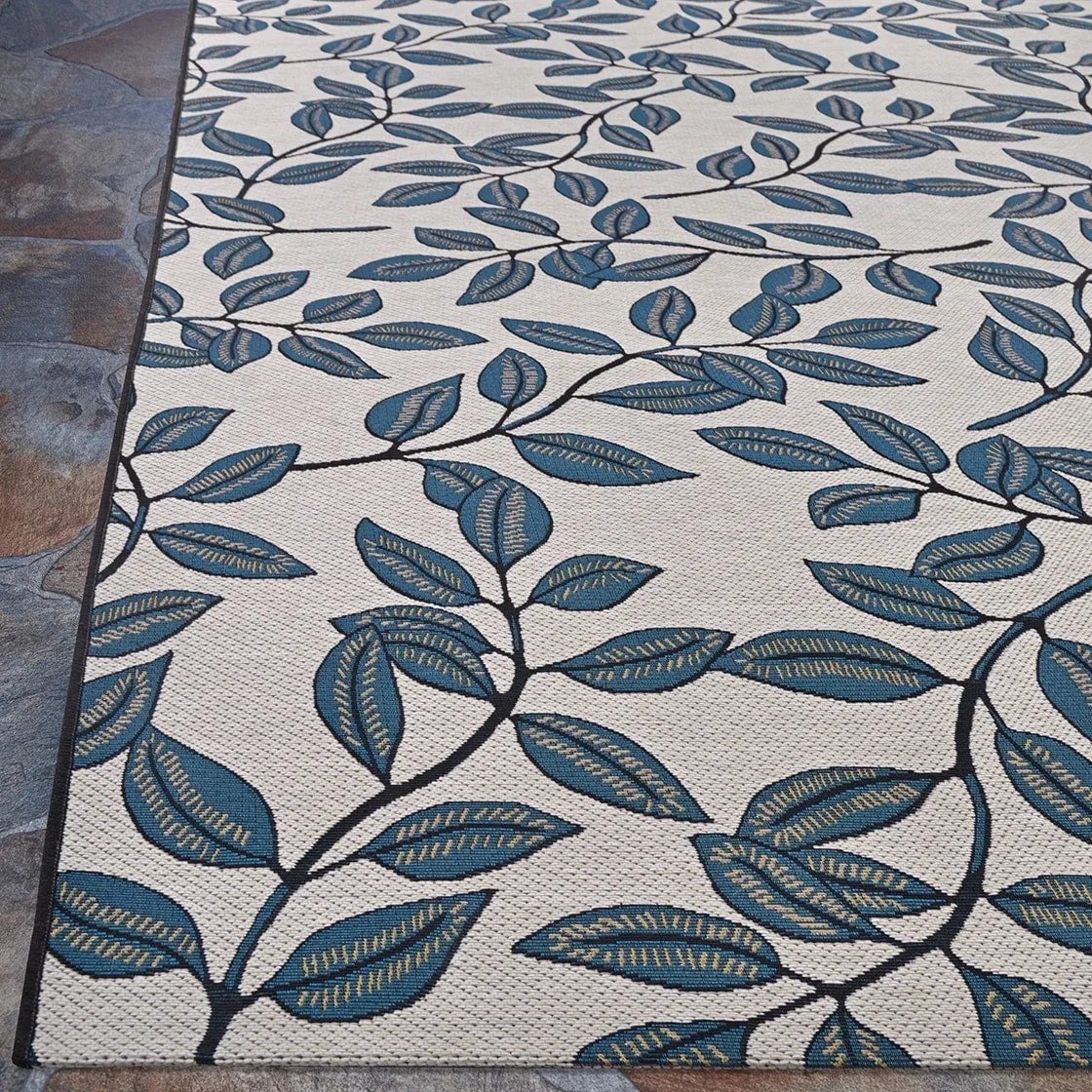 Dream Decor Rugs Gelato Flourishing Vine Indoor Outdoor Area Rug