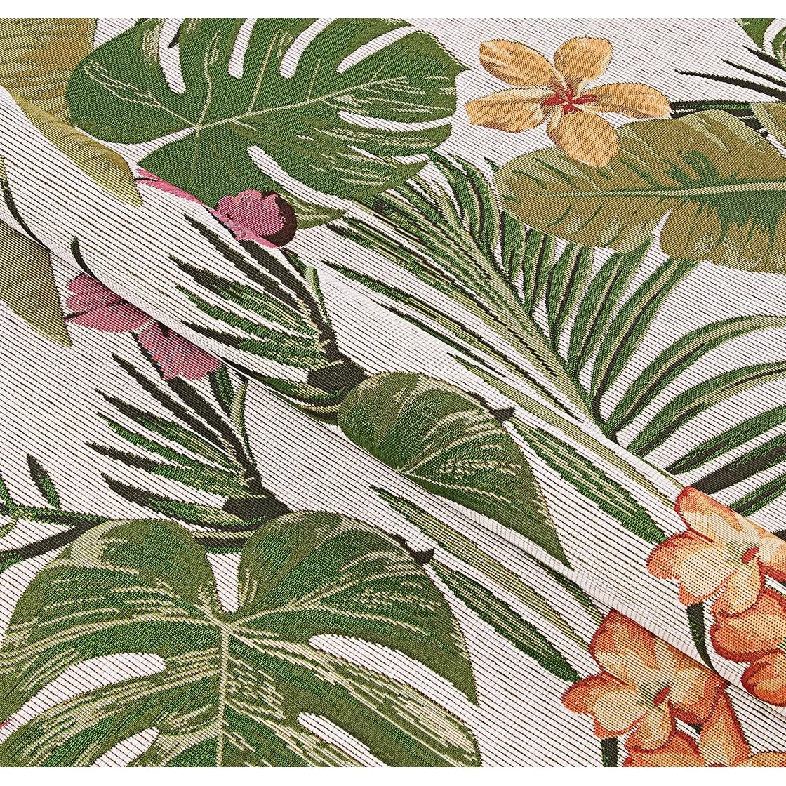 Dream Decor Rugs Gelato Royal Fern Ivory Green Indoor Outdoor Area Rug
