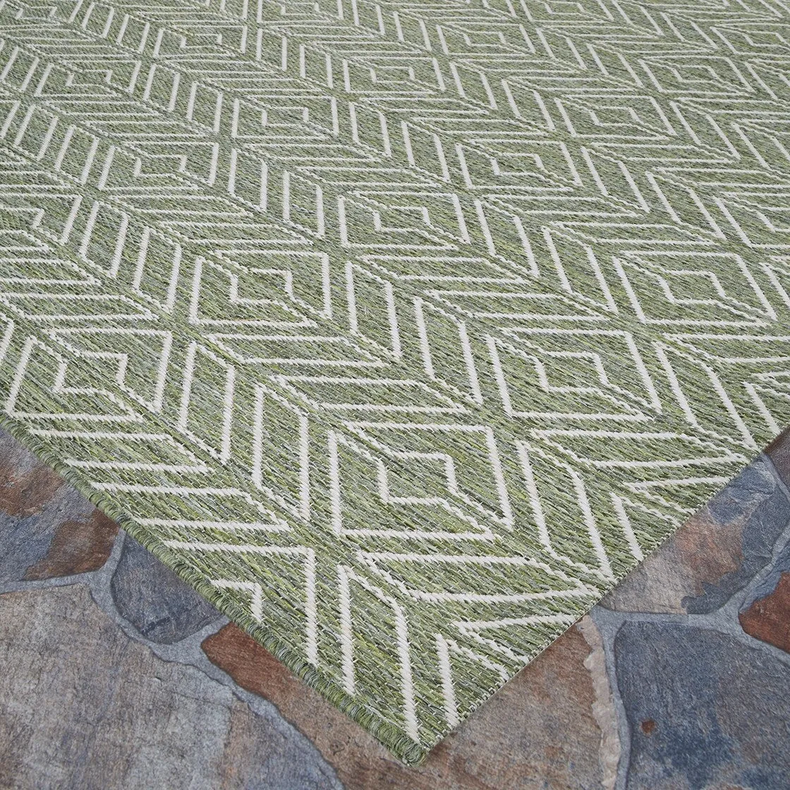 Dream Decor Rugs Pergola Herringbone Indoor Outdoor Area Rug